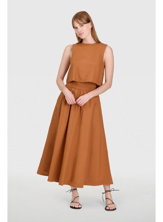 LIVRO Pavilion Skirt, Brown