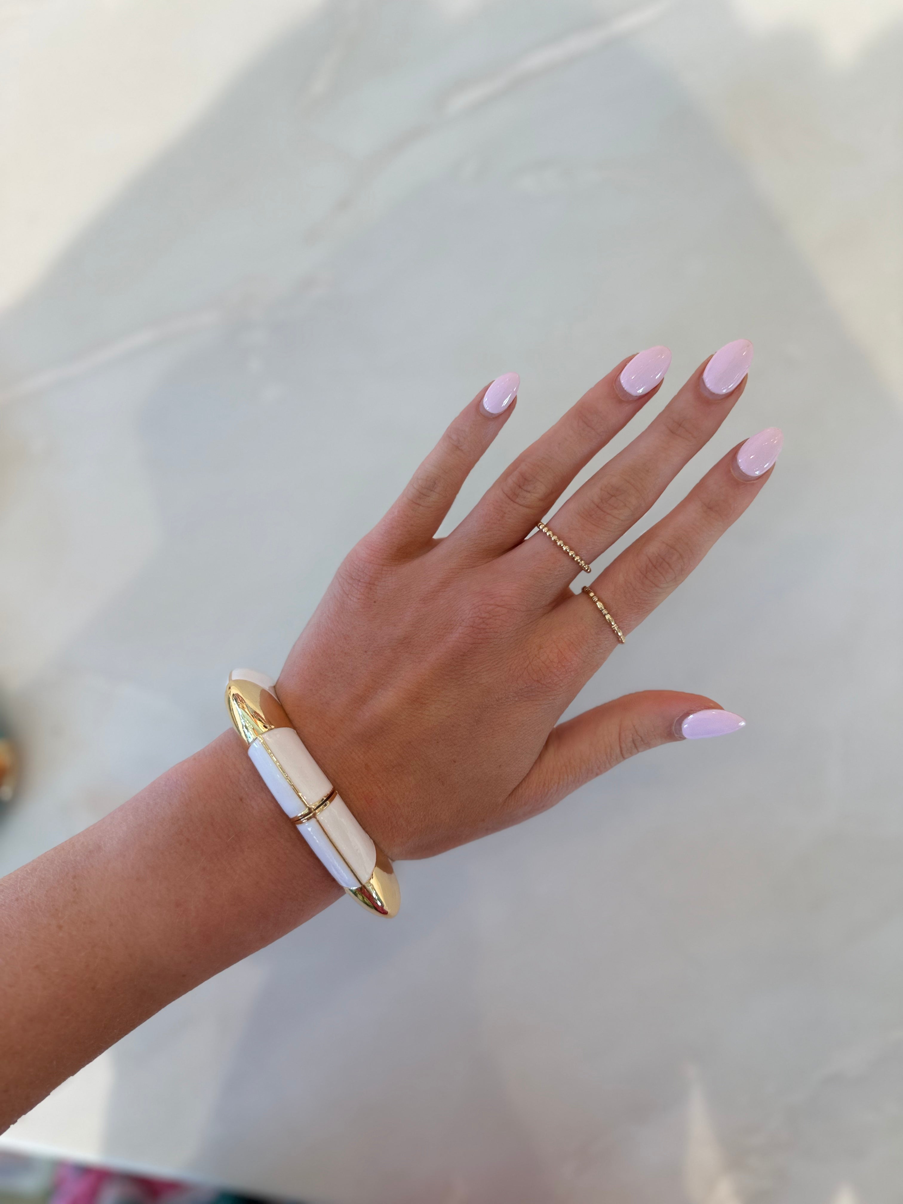Coastal Luxe Colorblock Bangle