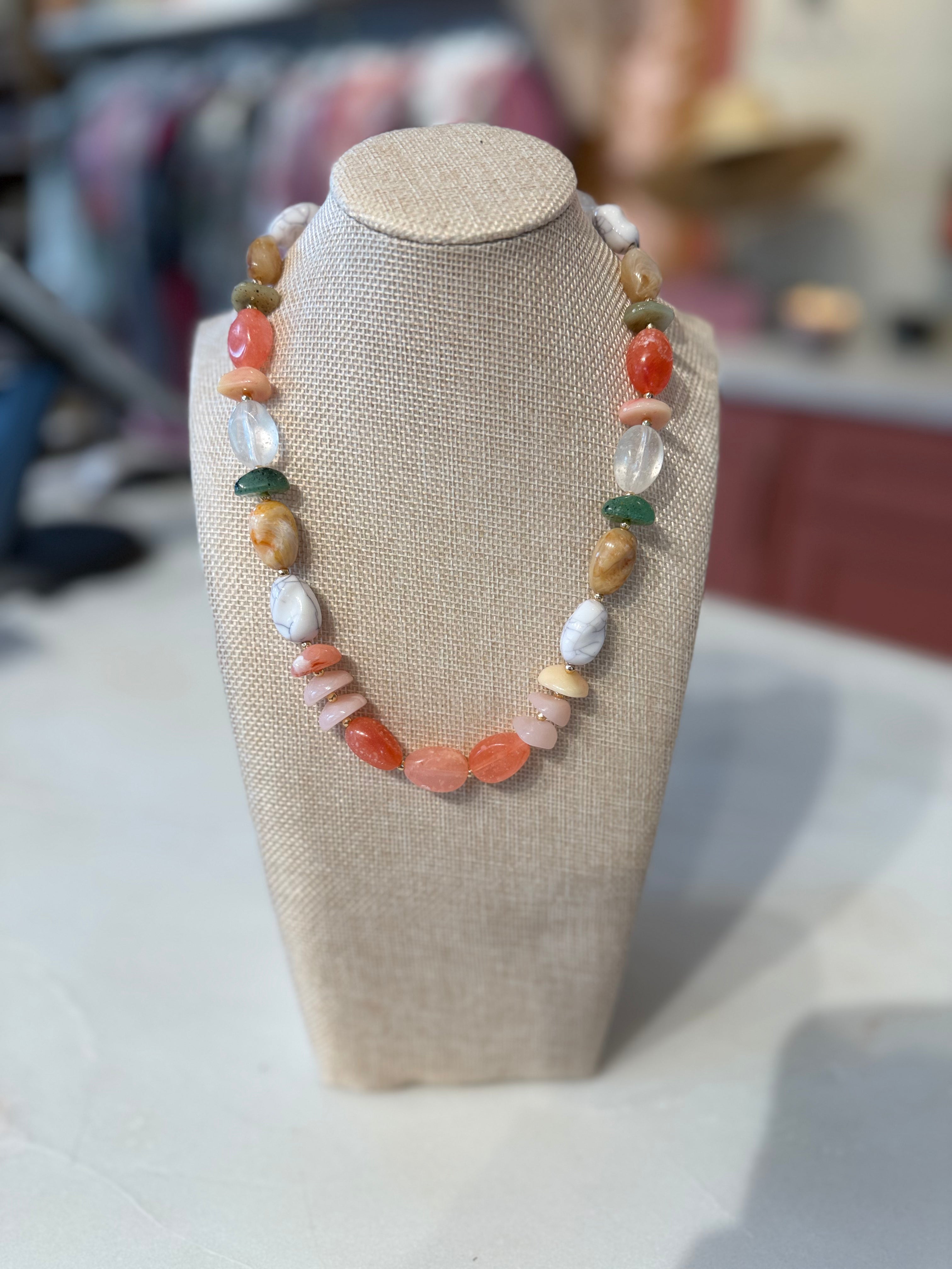 Coastal Stone Necklace