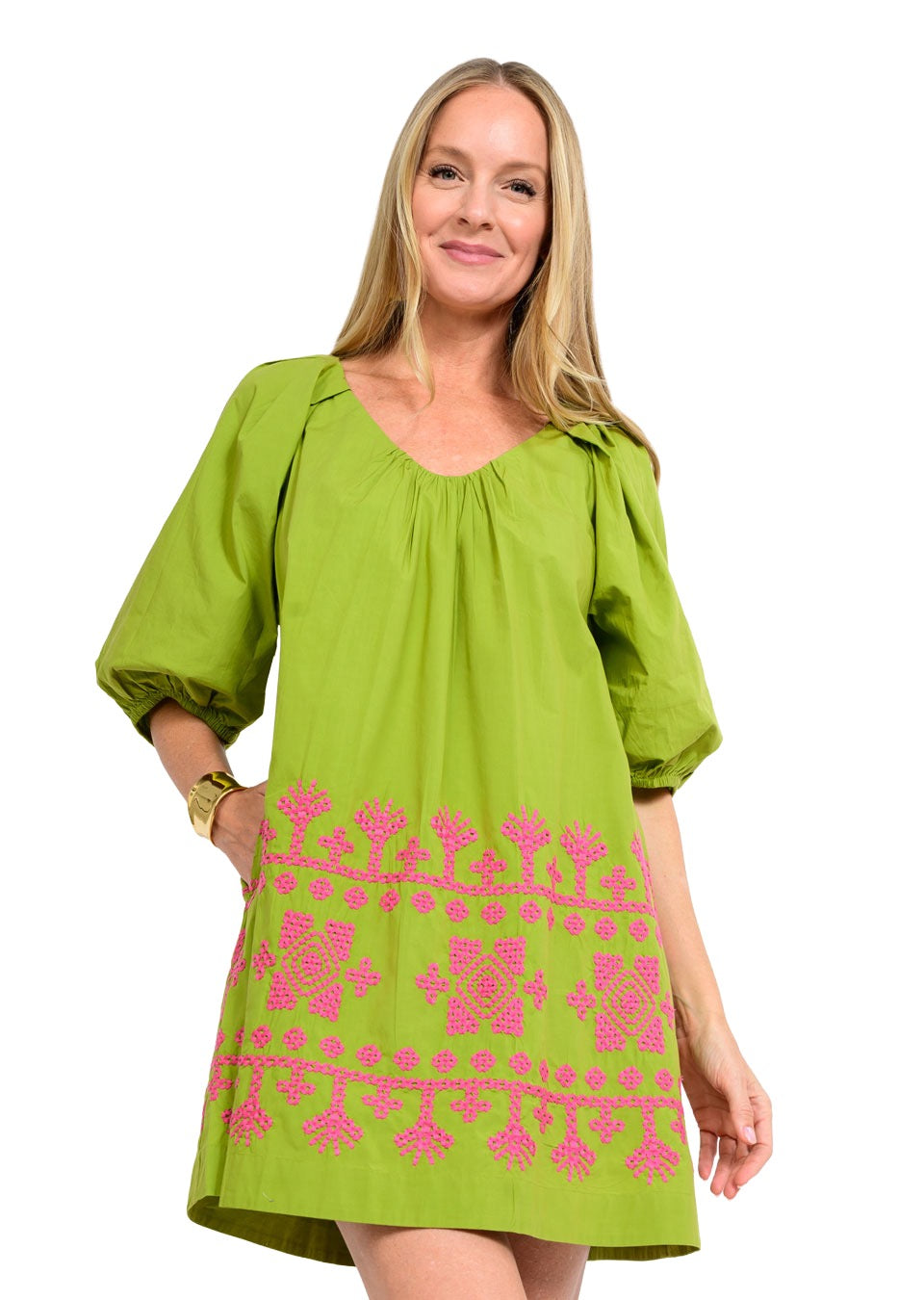 Judy Stitched Dress