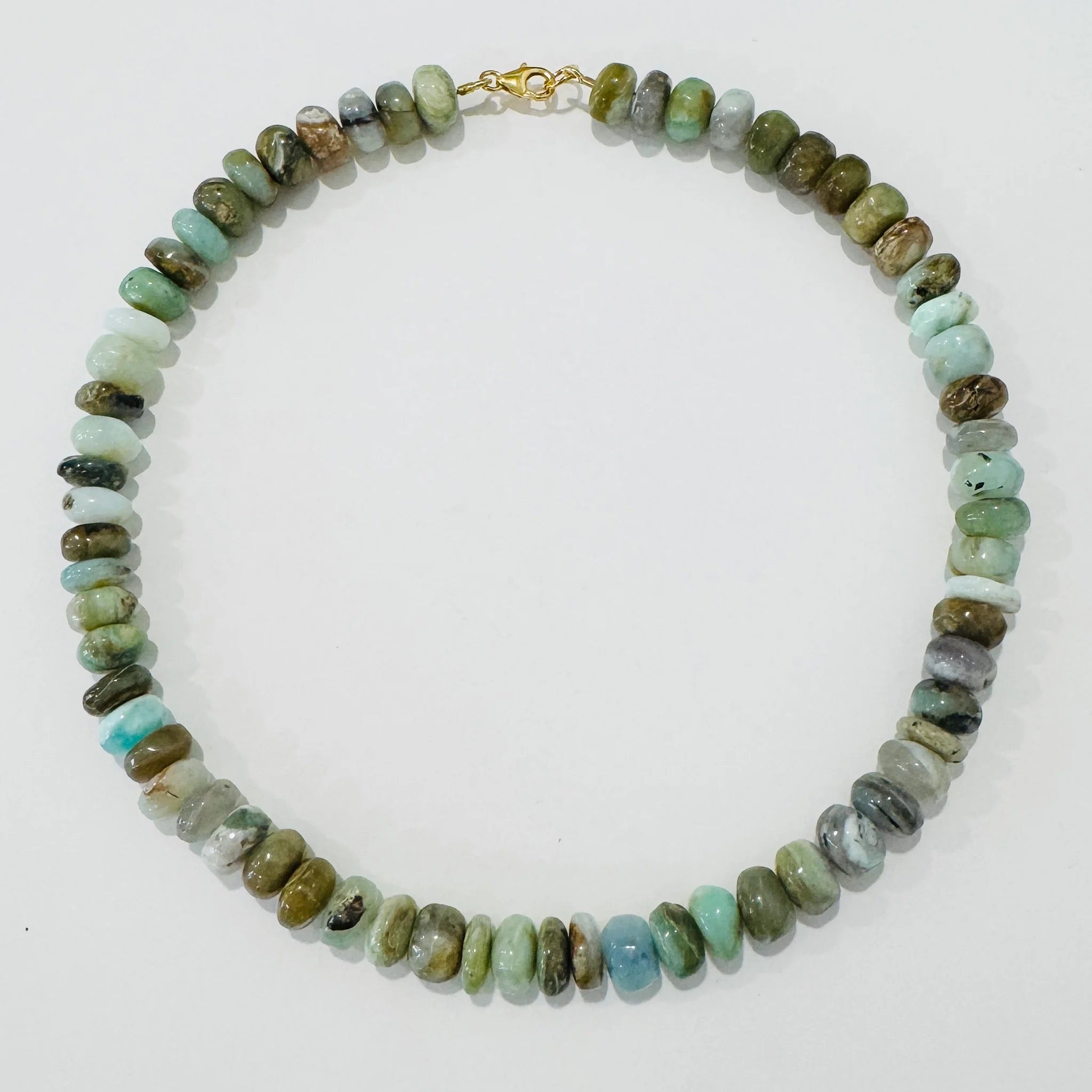 Robins Egg Opal Candy Necklace