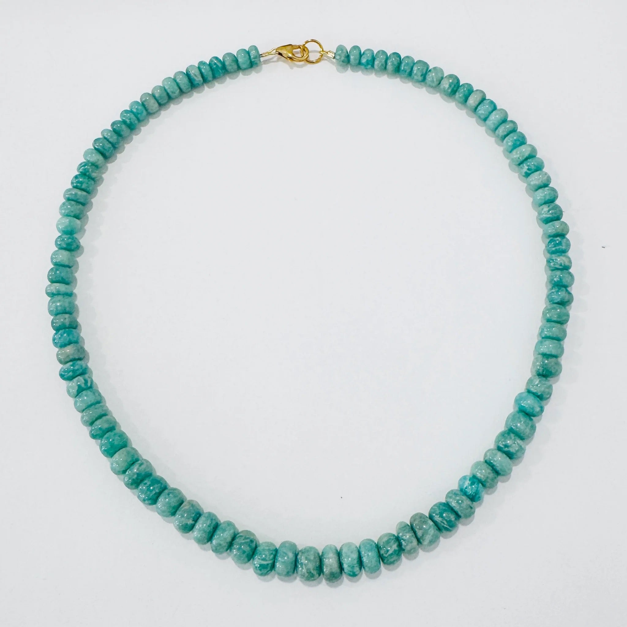 Amazonite Candy Necklace, Graduated