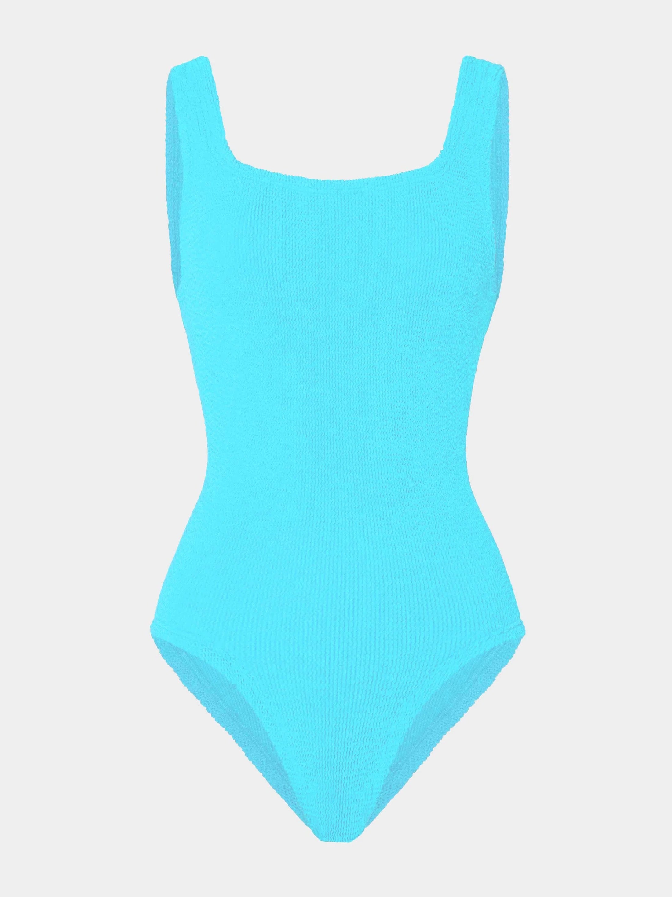 Coverage Square Neck Swim Bubblegum