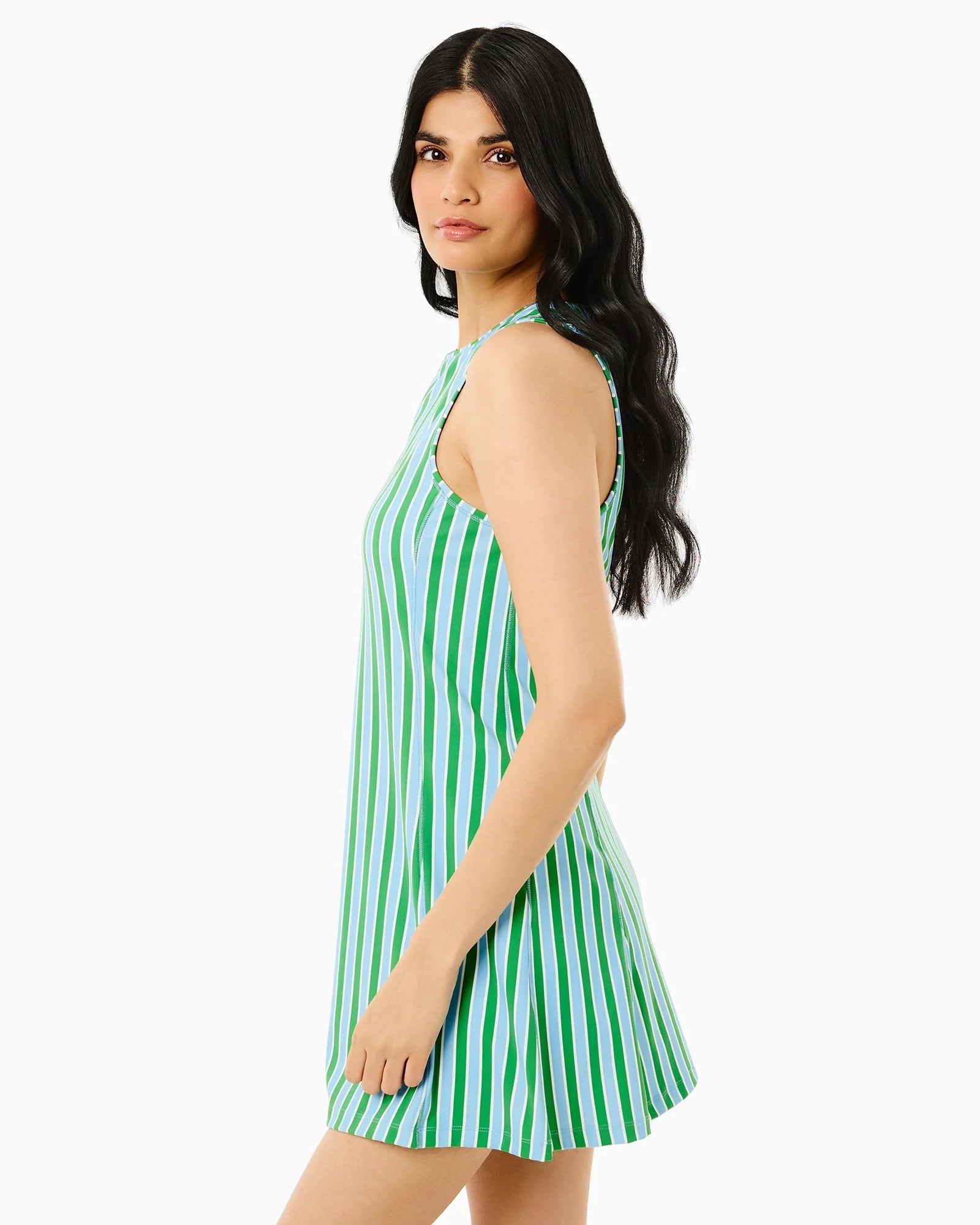 Smooth Sport Sleeveless Panama Active Dress