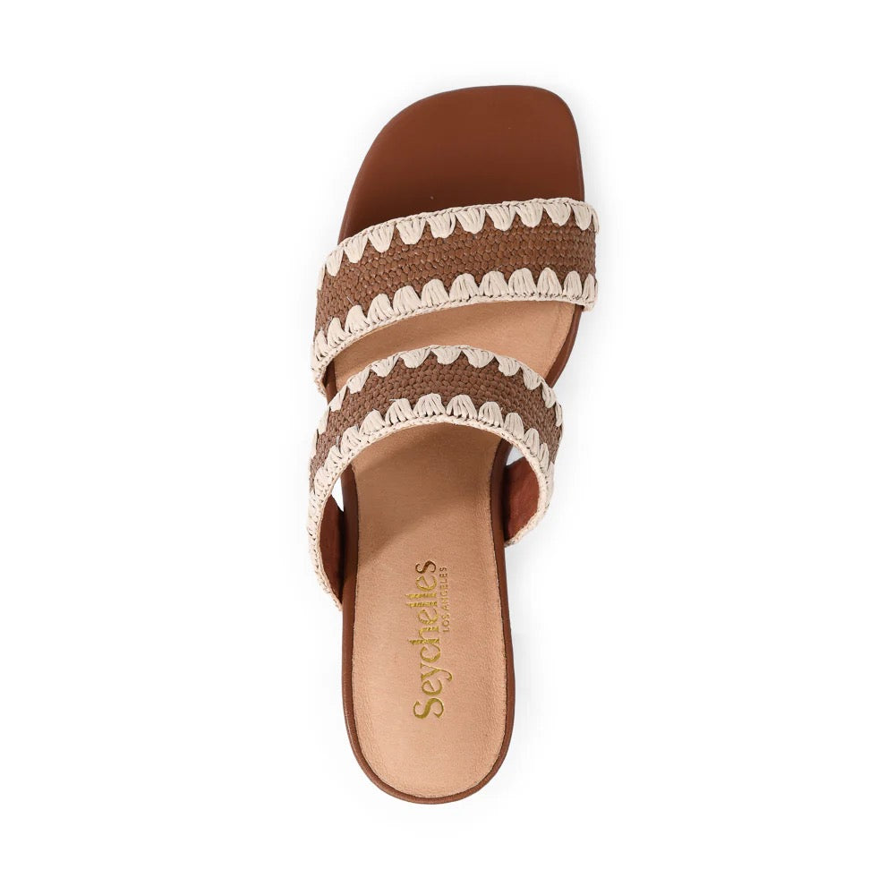 Hattie Raffia - Brown