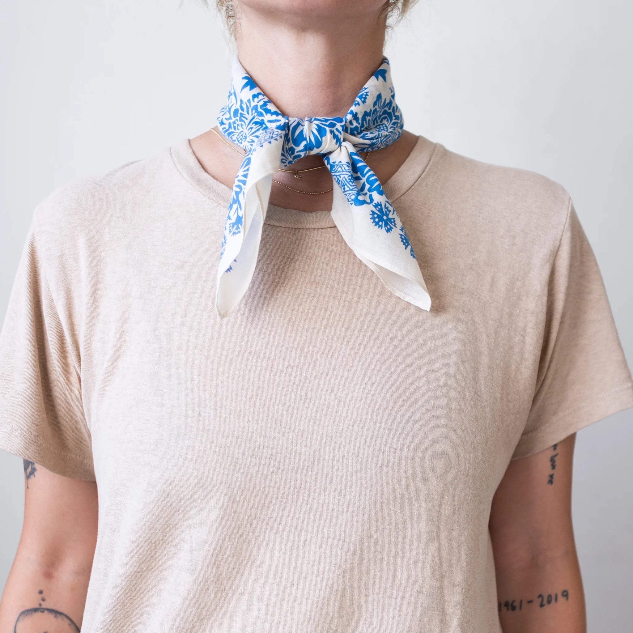 Cotton Blossom Bandana | Coastal