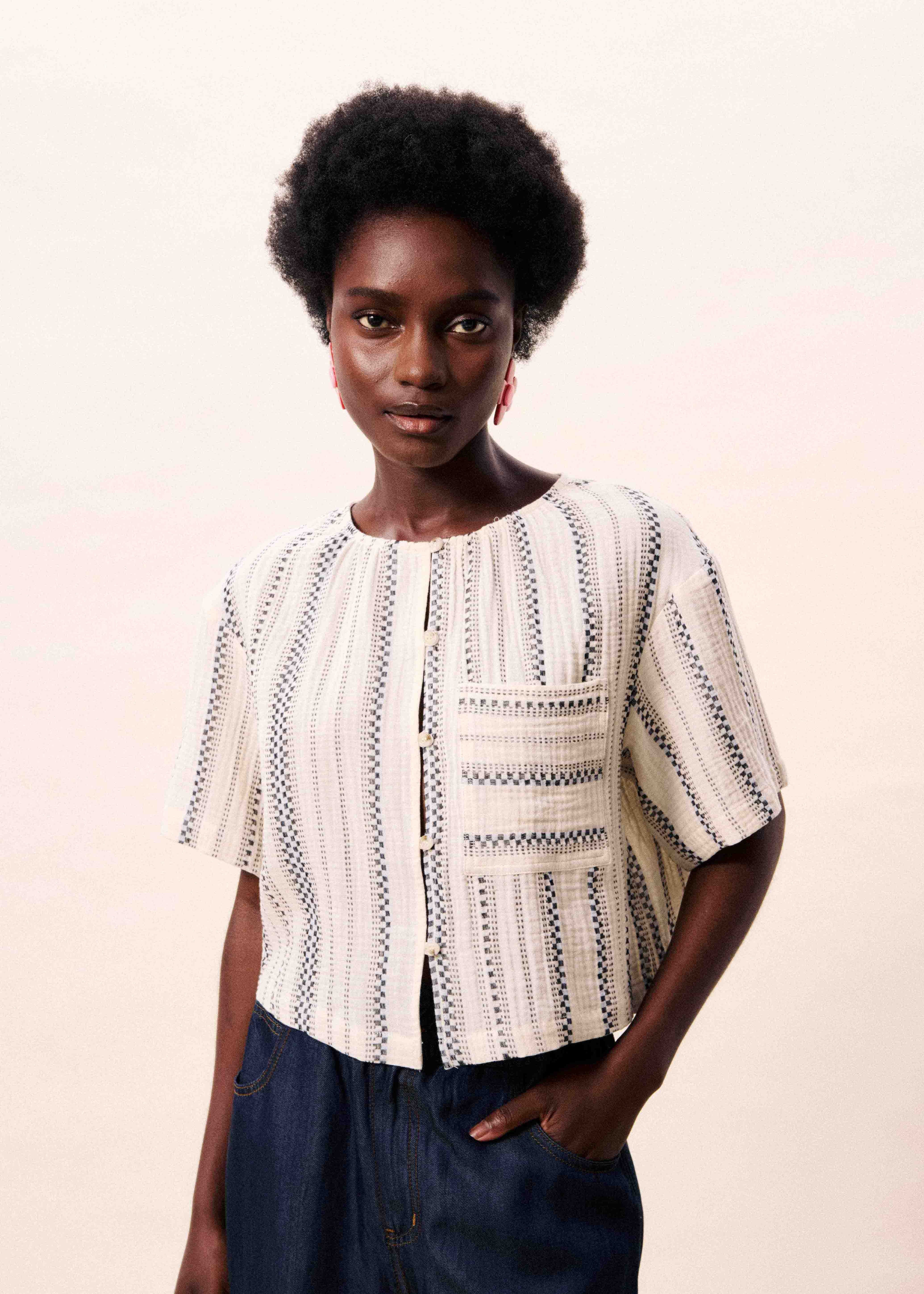 Valea Cream Shirt