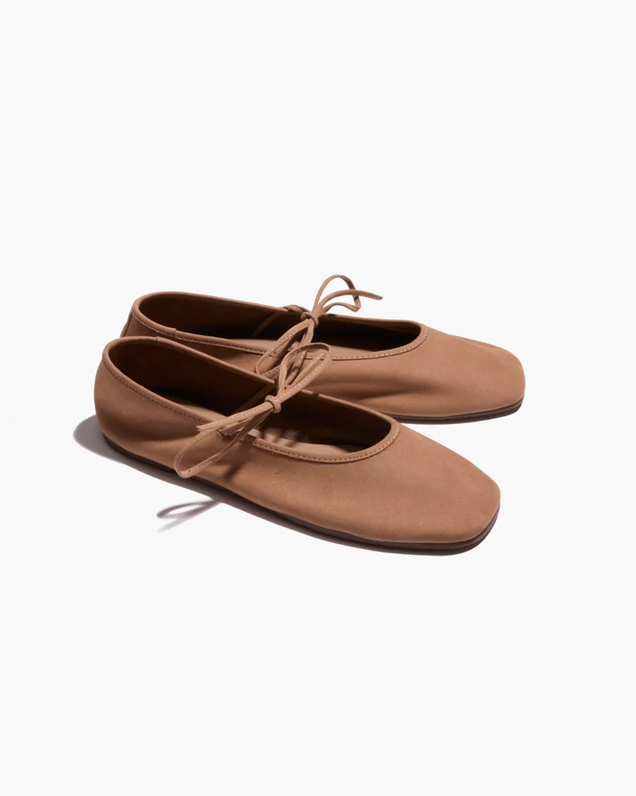 Square Toe Reese Suede- Cocobutter