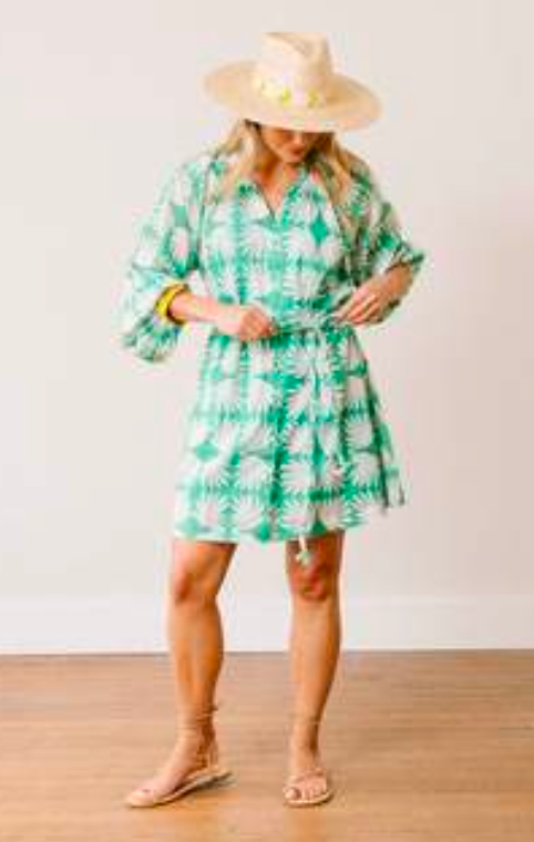 Viridian Tile Pippa Dress