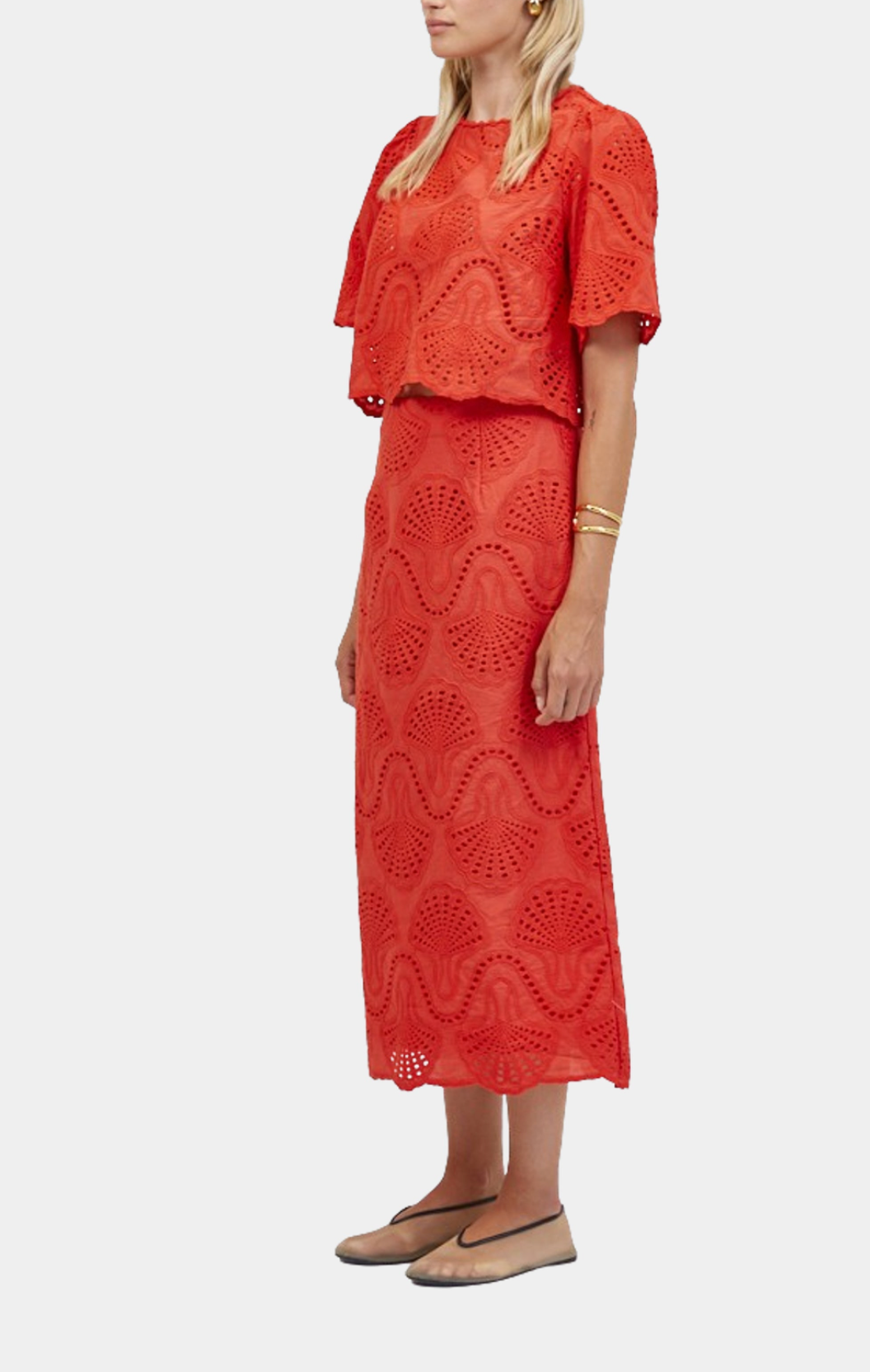 Cannes Eyelet Top