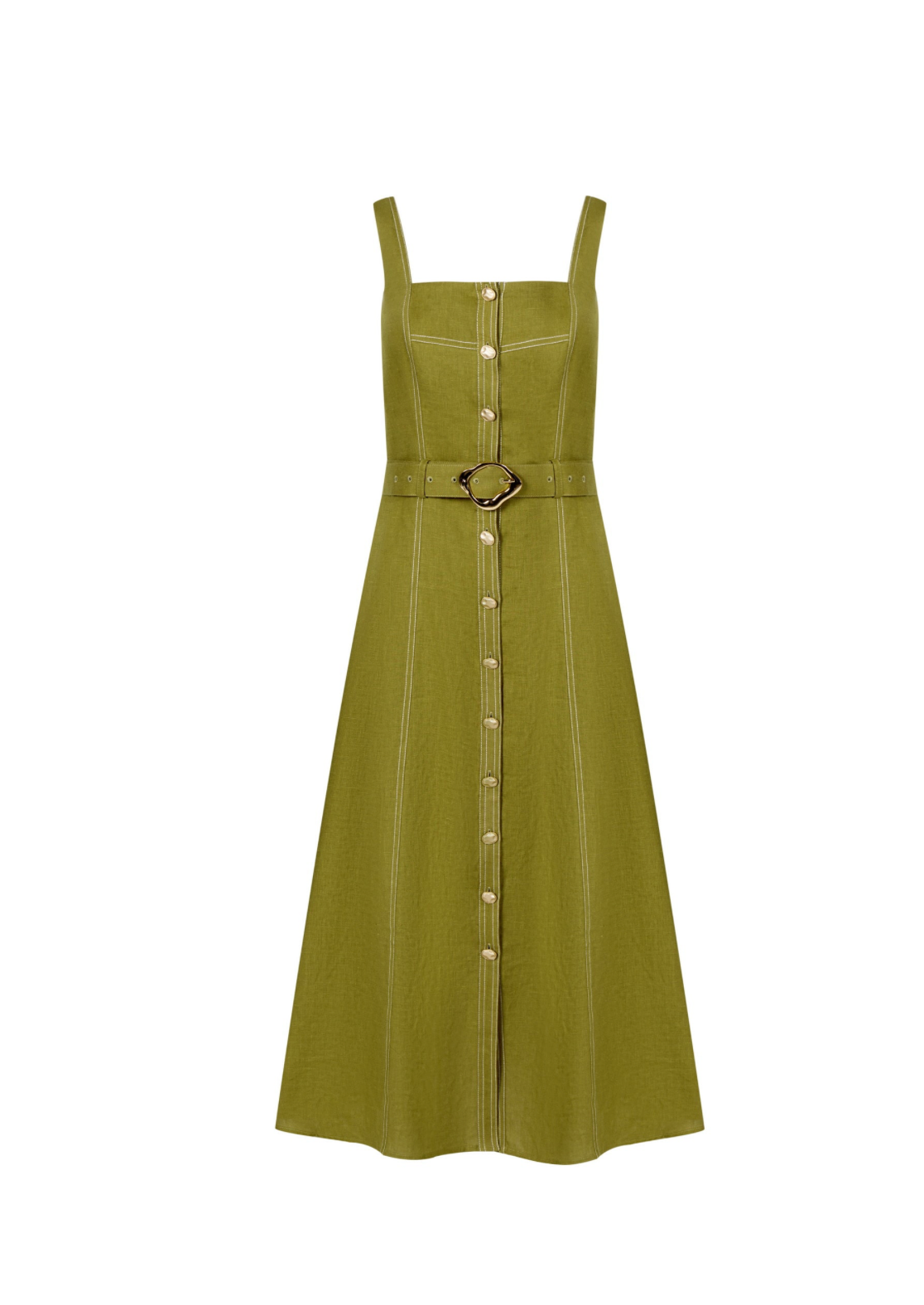 EMILY LINEN SLIP DRESS