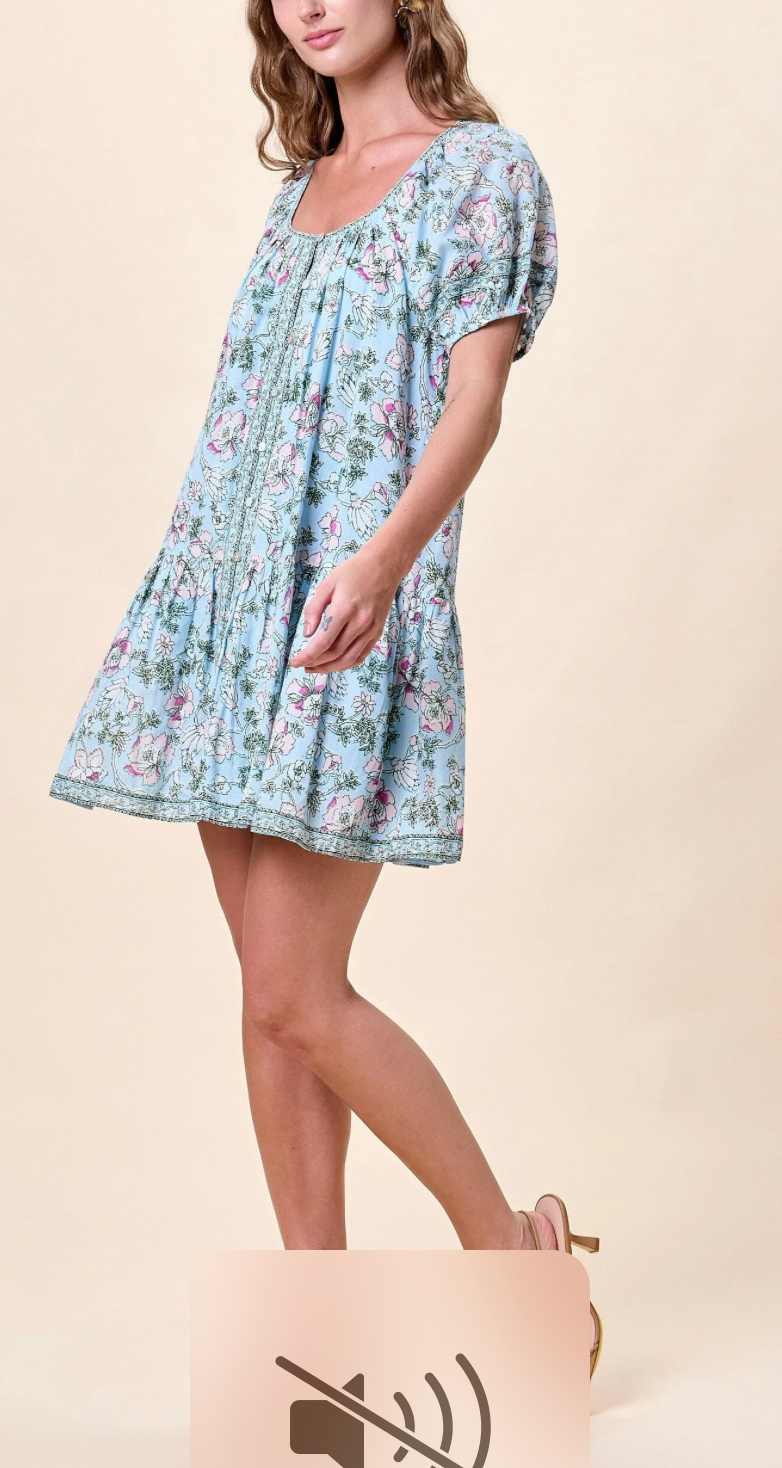 Elodie Mini Dress - Luna Flora