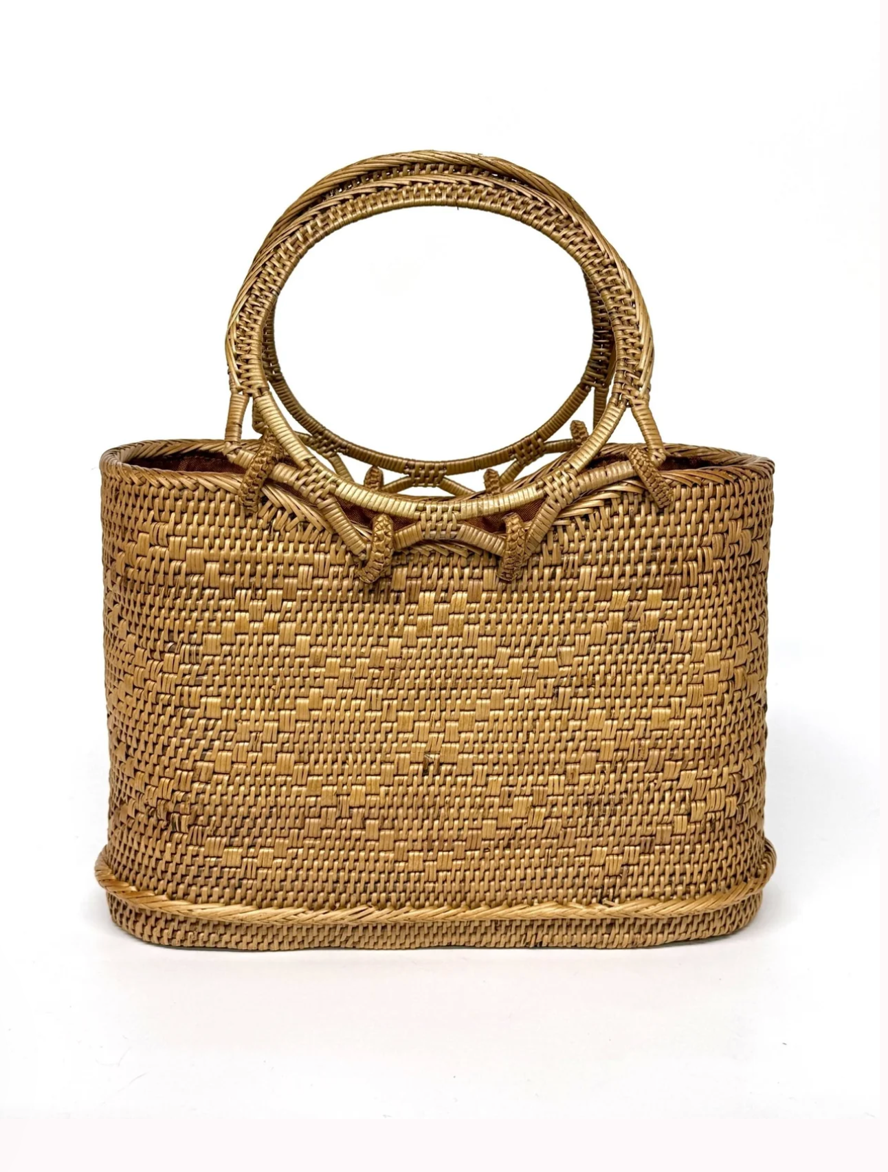 Circle Handle Bali Bag