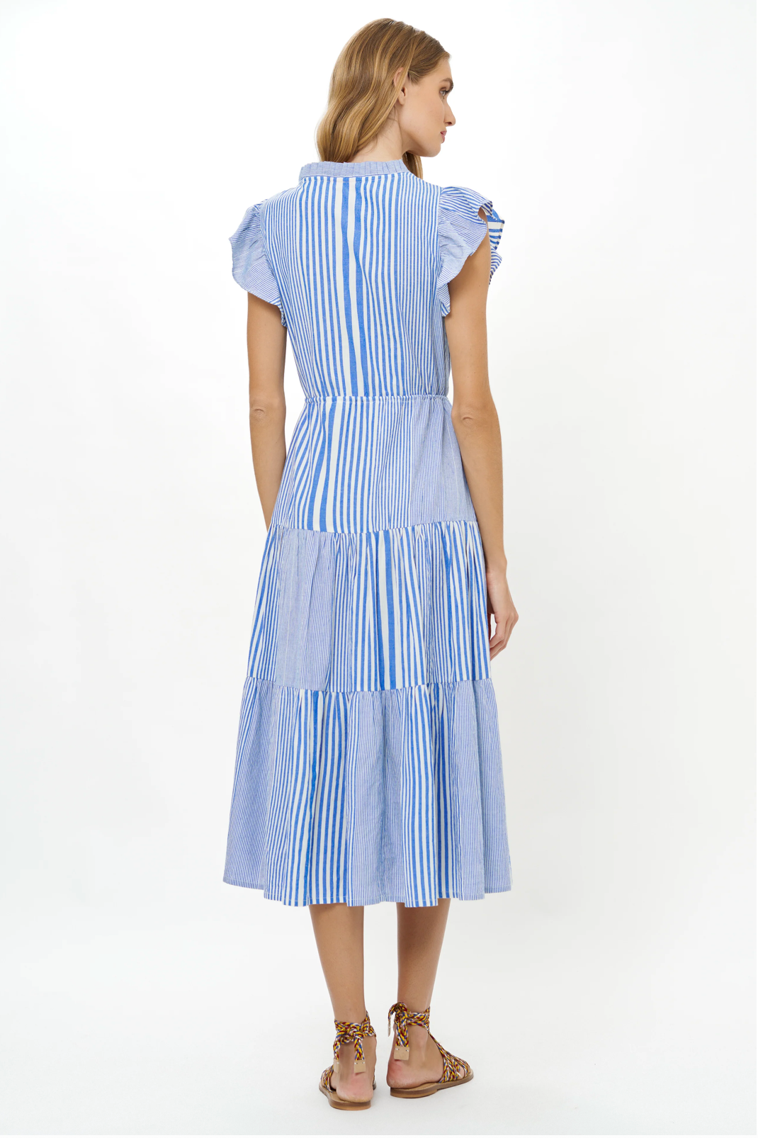 Cinched Flirty Midi