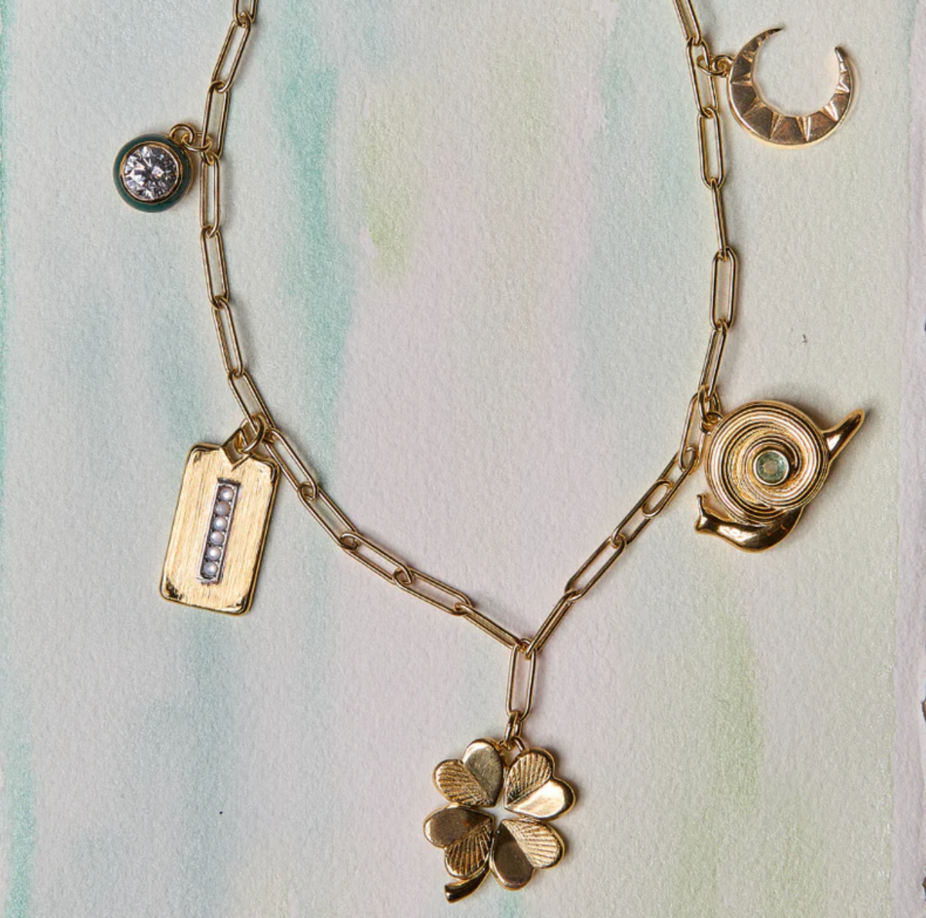 HART green cord Amor Fati Charm