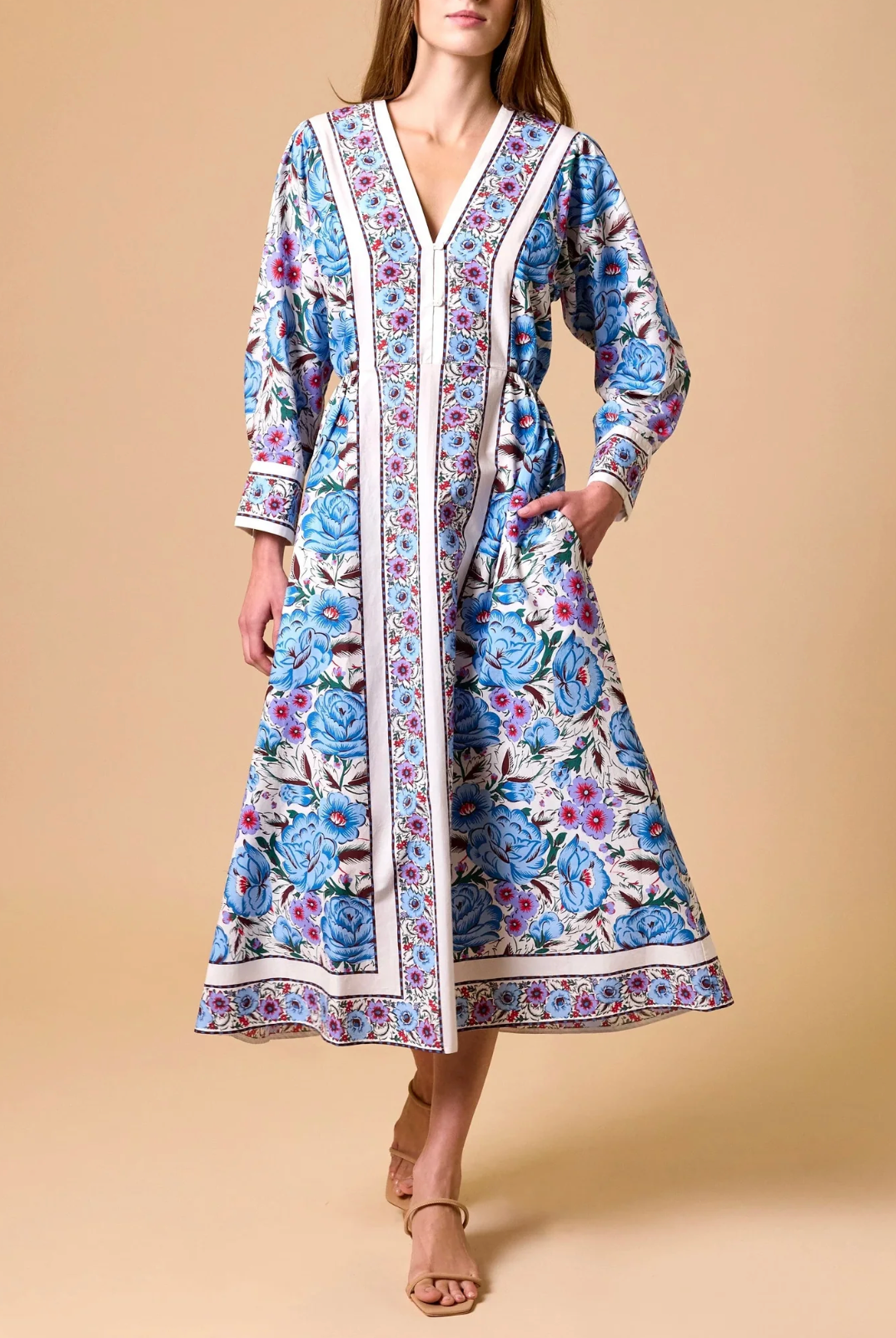 Cleobella Blanche Midi Dress | Floral | Size L