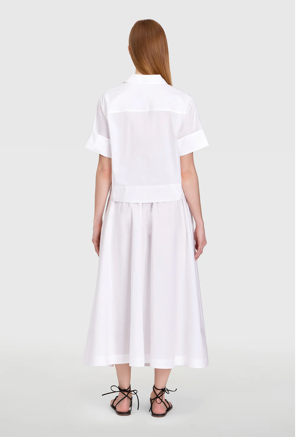 LIVRO Pavilion Skirt, White