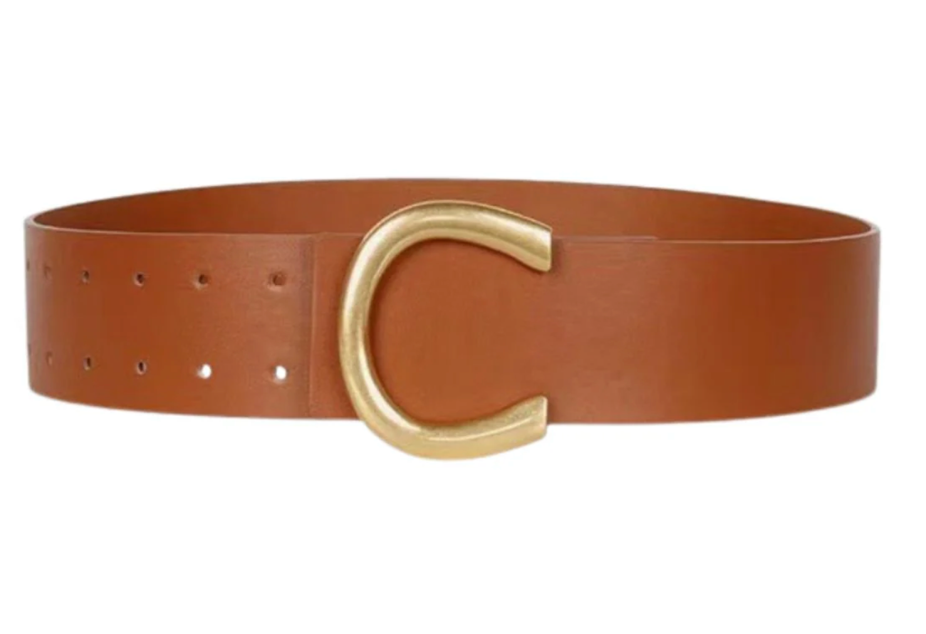 Horseshoe Belt- Brown