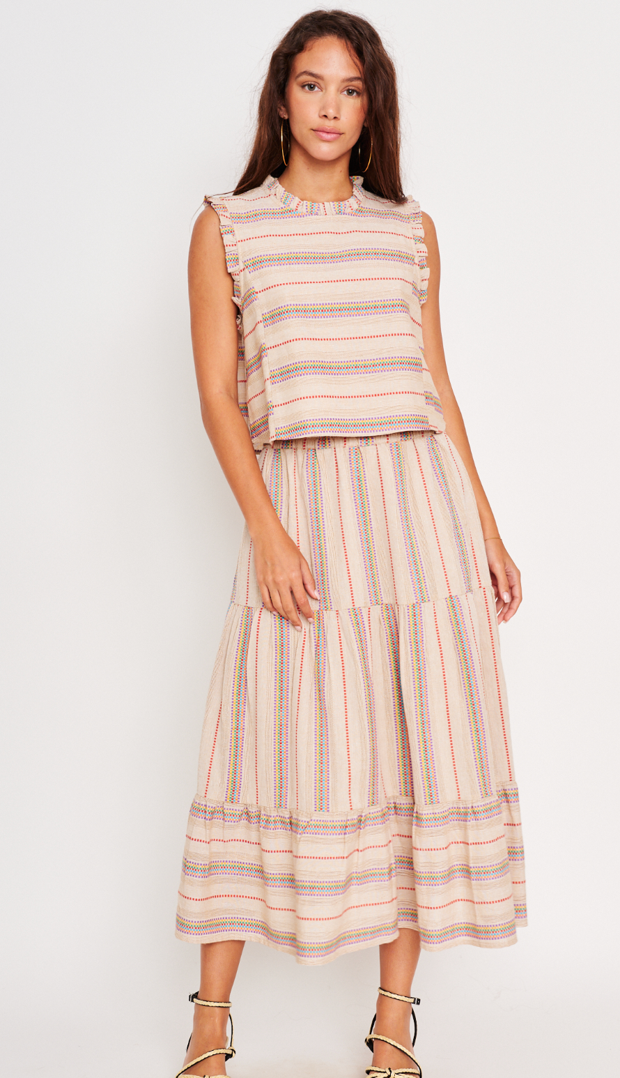 Maya Skirt- Rainbow Railroad