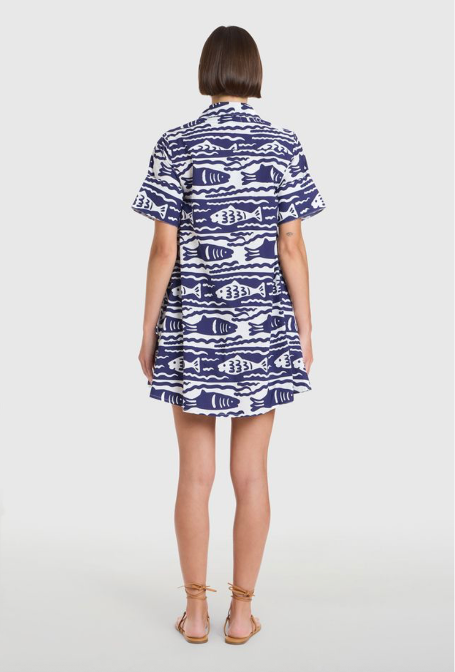 Dock Dress - Fish Print