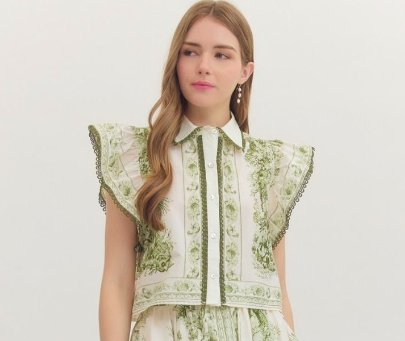 Sage Garden Blouse