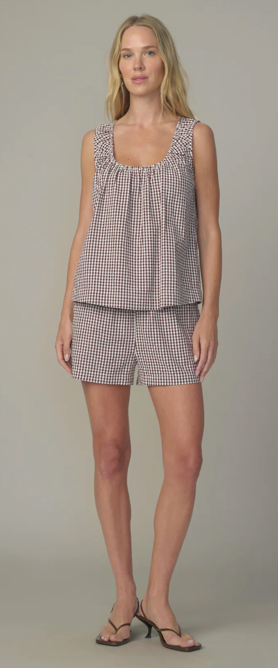 Ana U-Neck Sleeveless Blouse