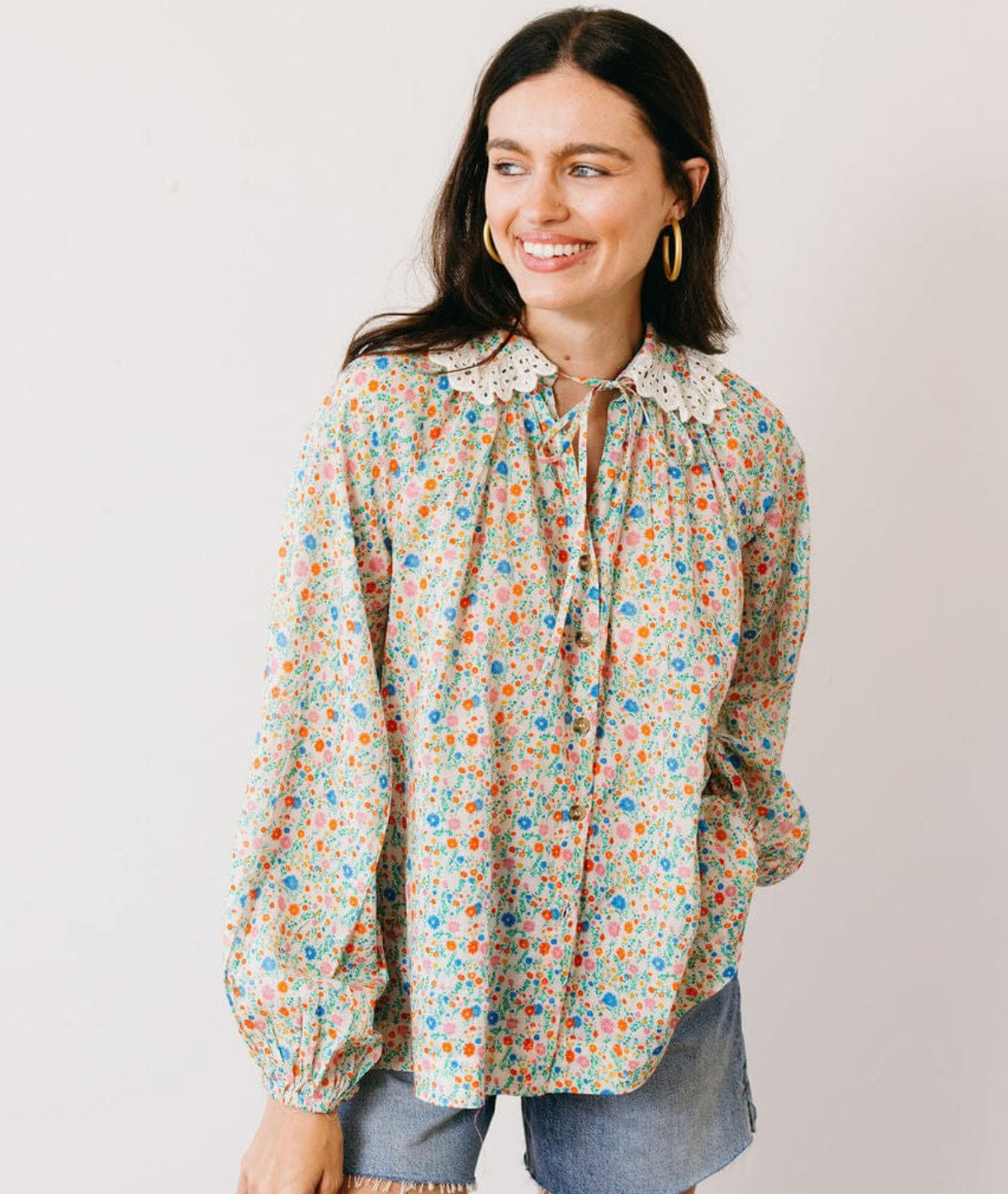 Coastal Daisies Willa Top