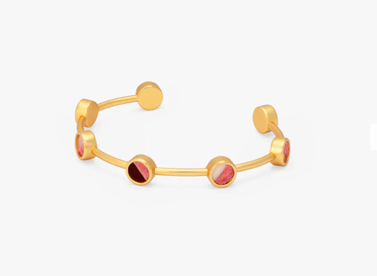 Brittany Multi Bezel Cuff