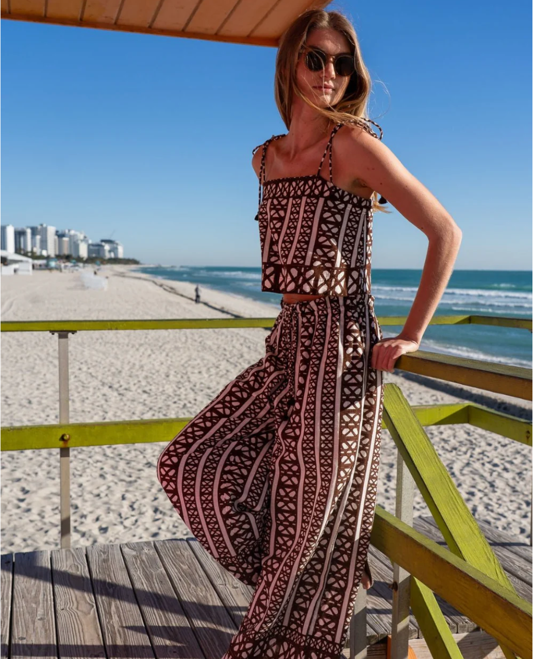 Tillie Tank - Brown
