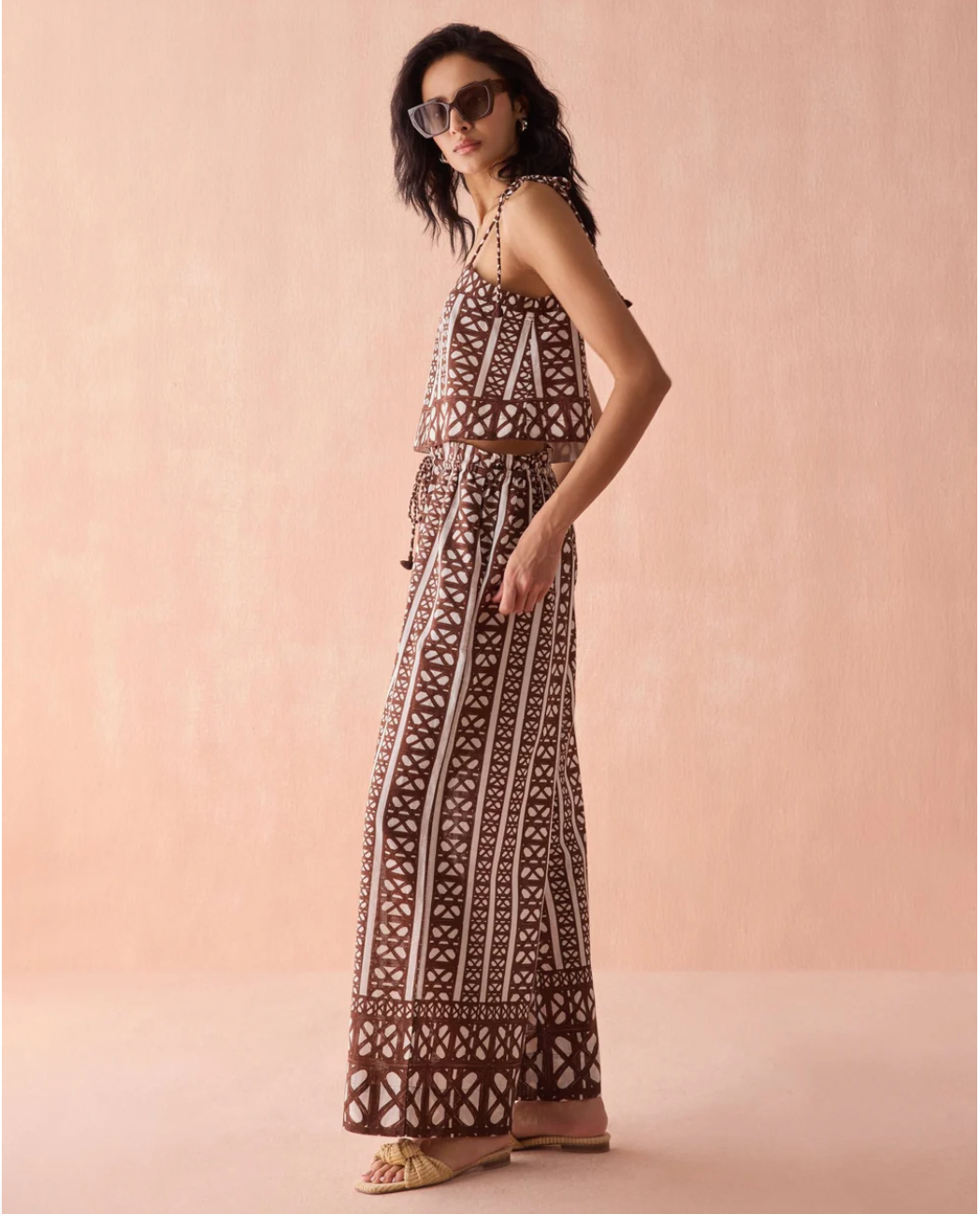 Callie Pant - Brown
