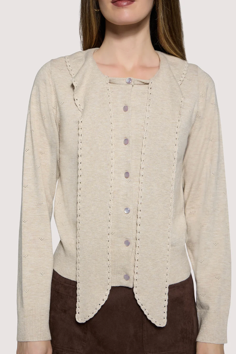 Hailey Scarf Cardigan