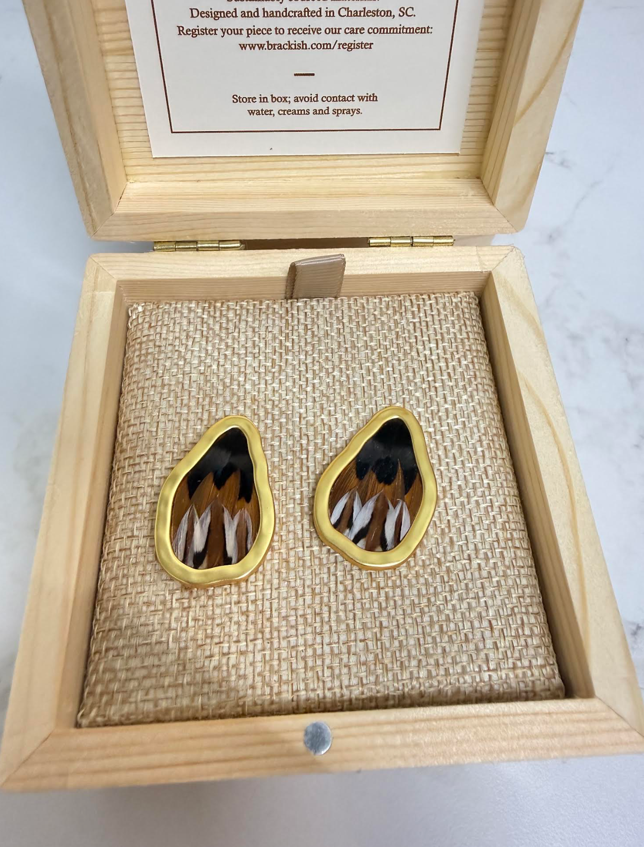 Keegan Large Stud Earrings