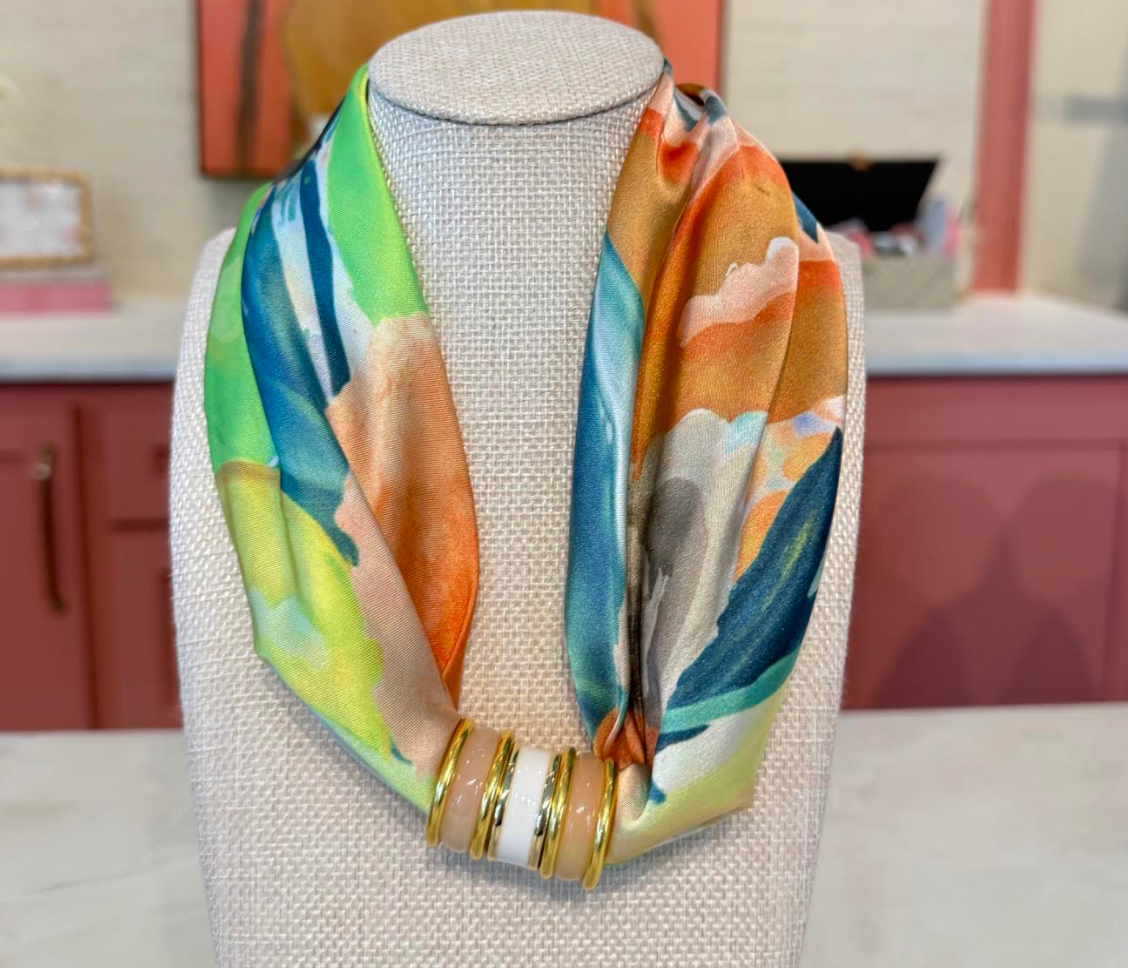 Colorful Scarf Necklaces