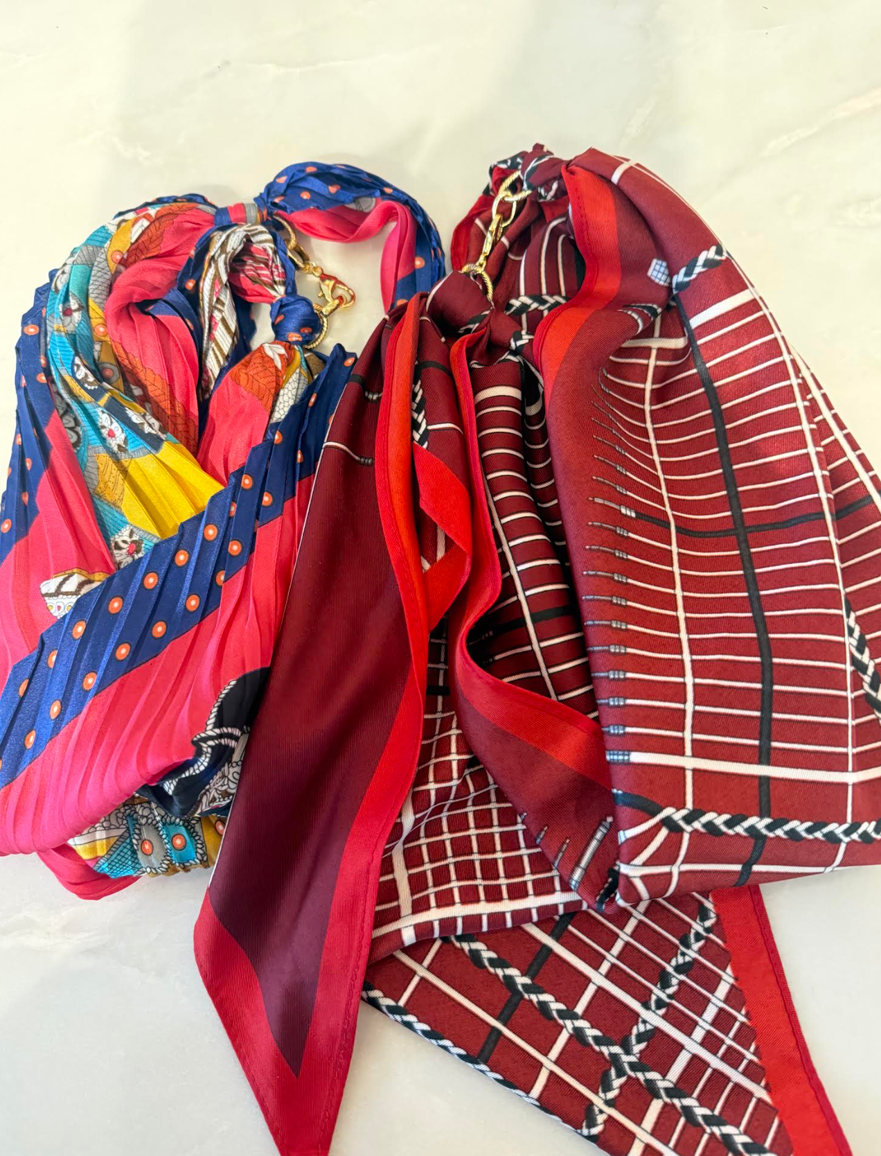 Clasp Bandana Scarves
