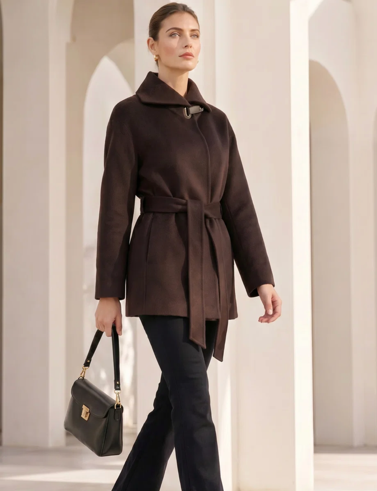 Marina Wool Short Coat