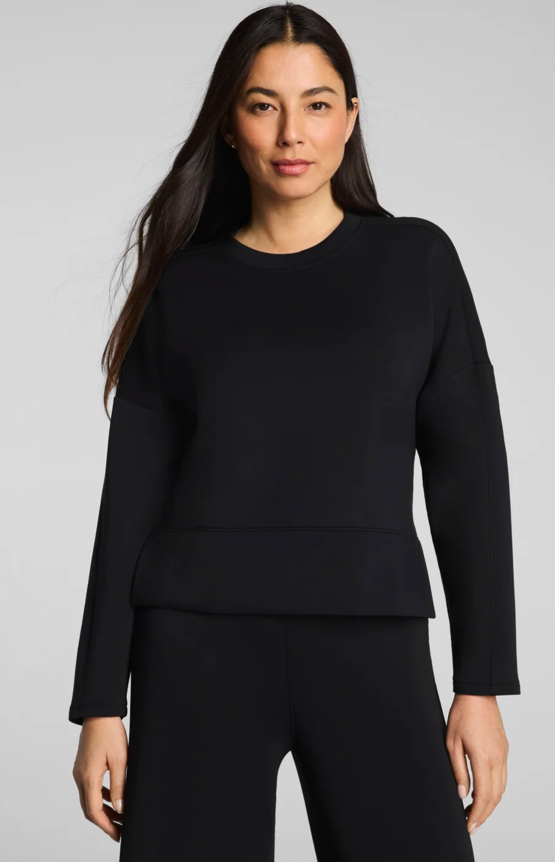 Crew Neck Long Sleeve Top