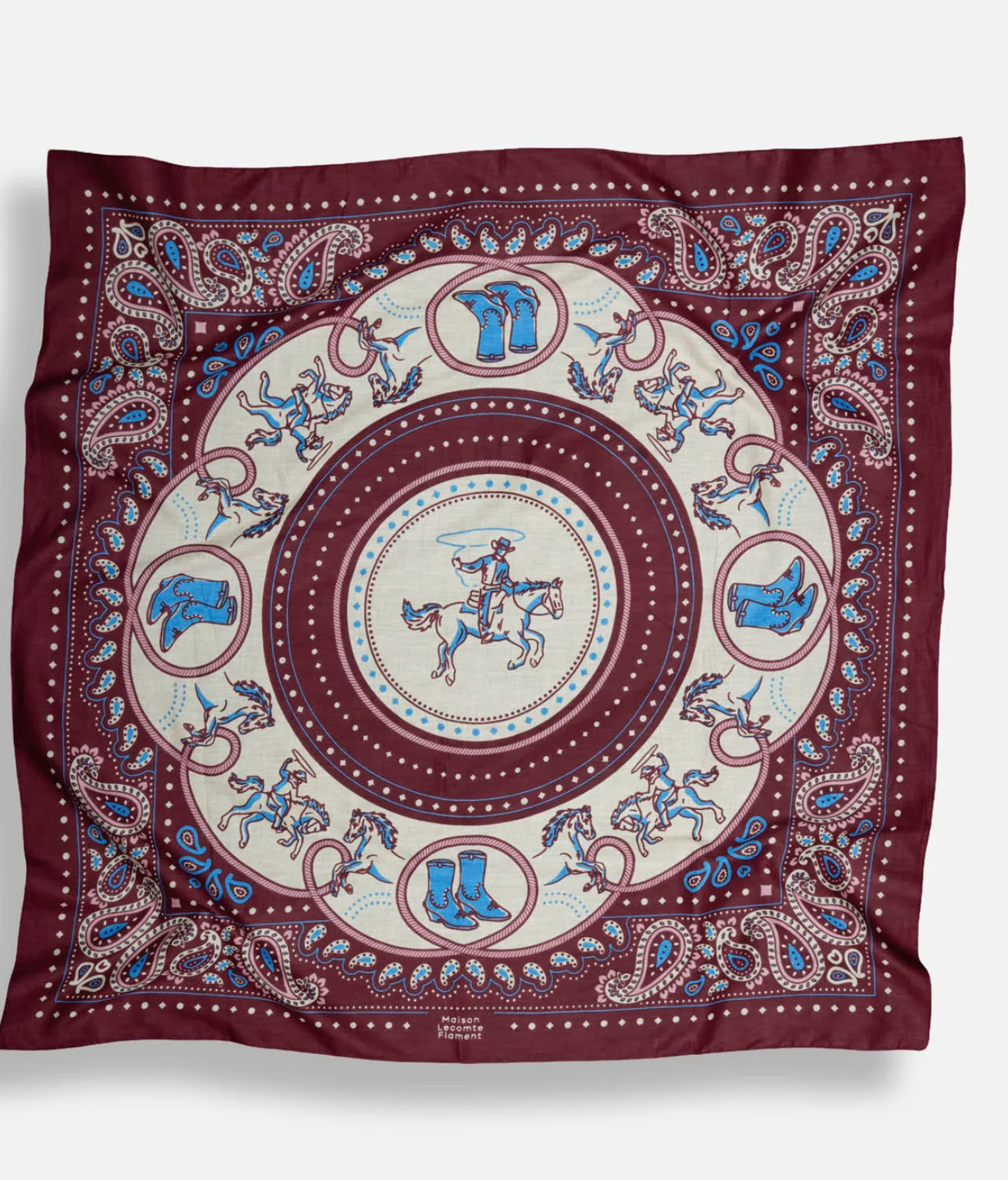 Scarf Rodeo Cabernet Cotton