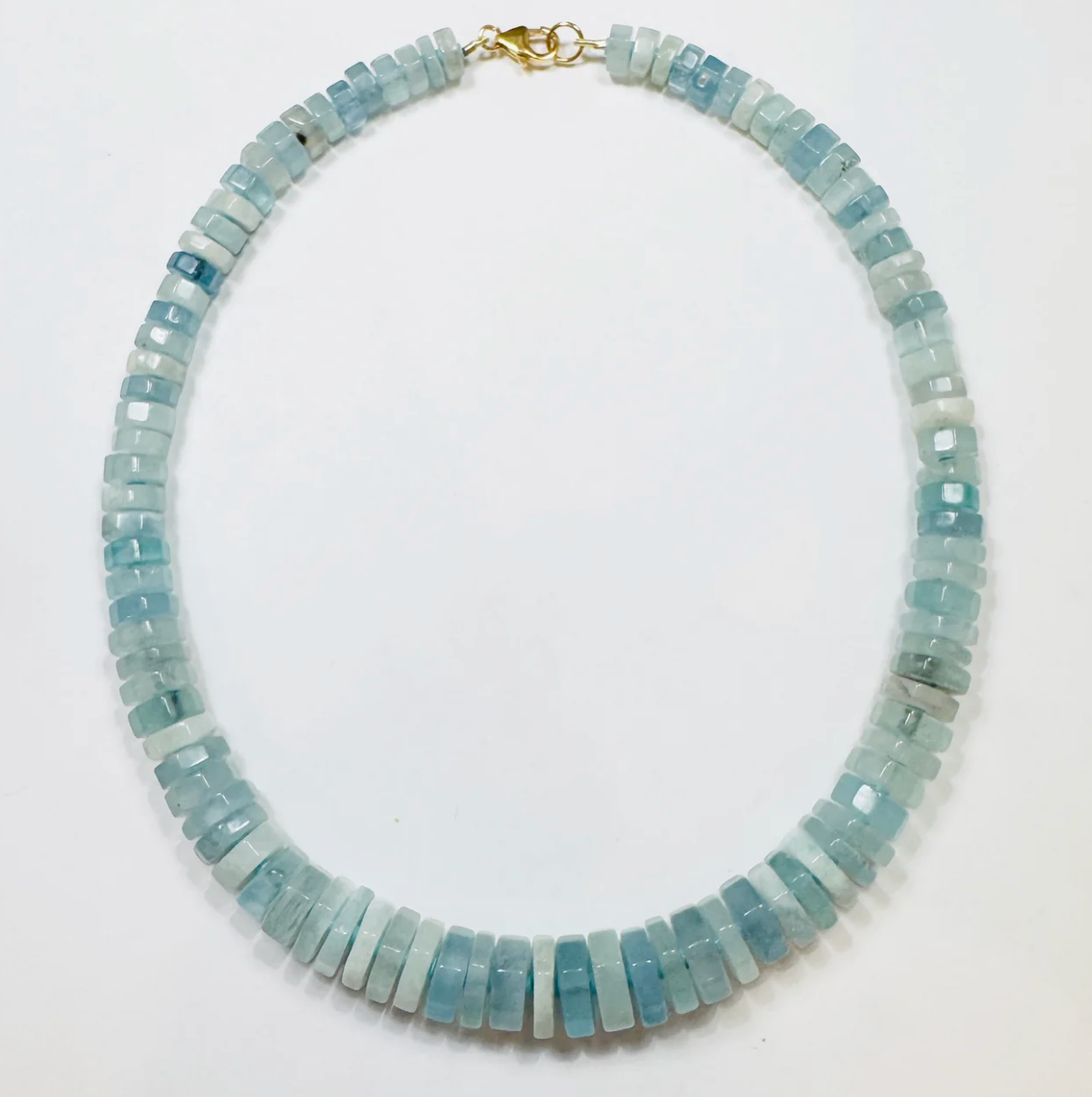 Aquamarine Statement Necklace