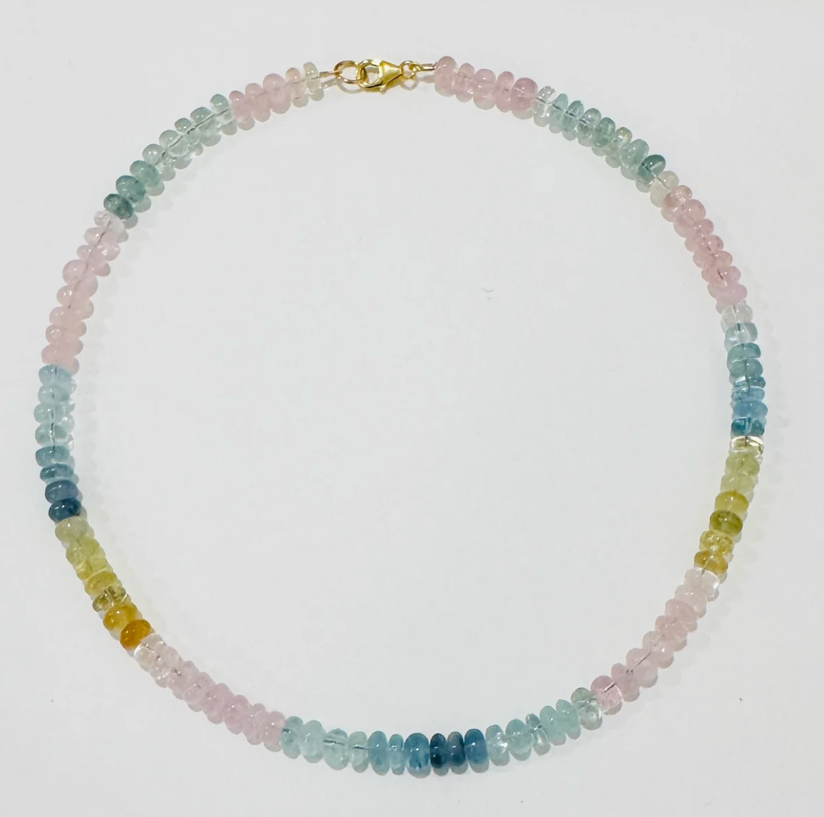 Sunset Aquamarine Necklace