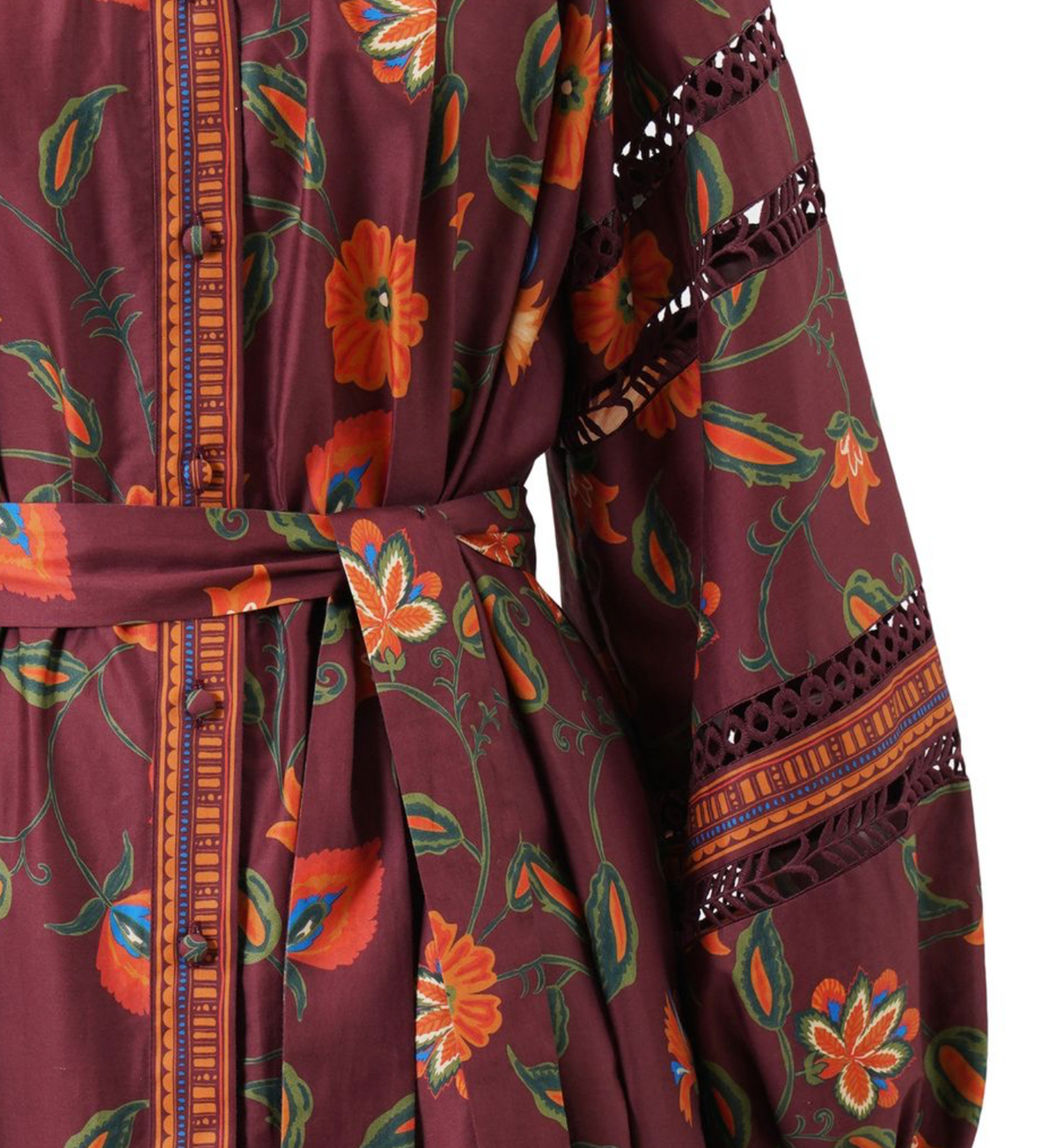 Lyla Dress - Cherry Lacquer