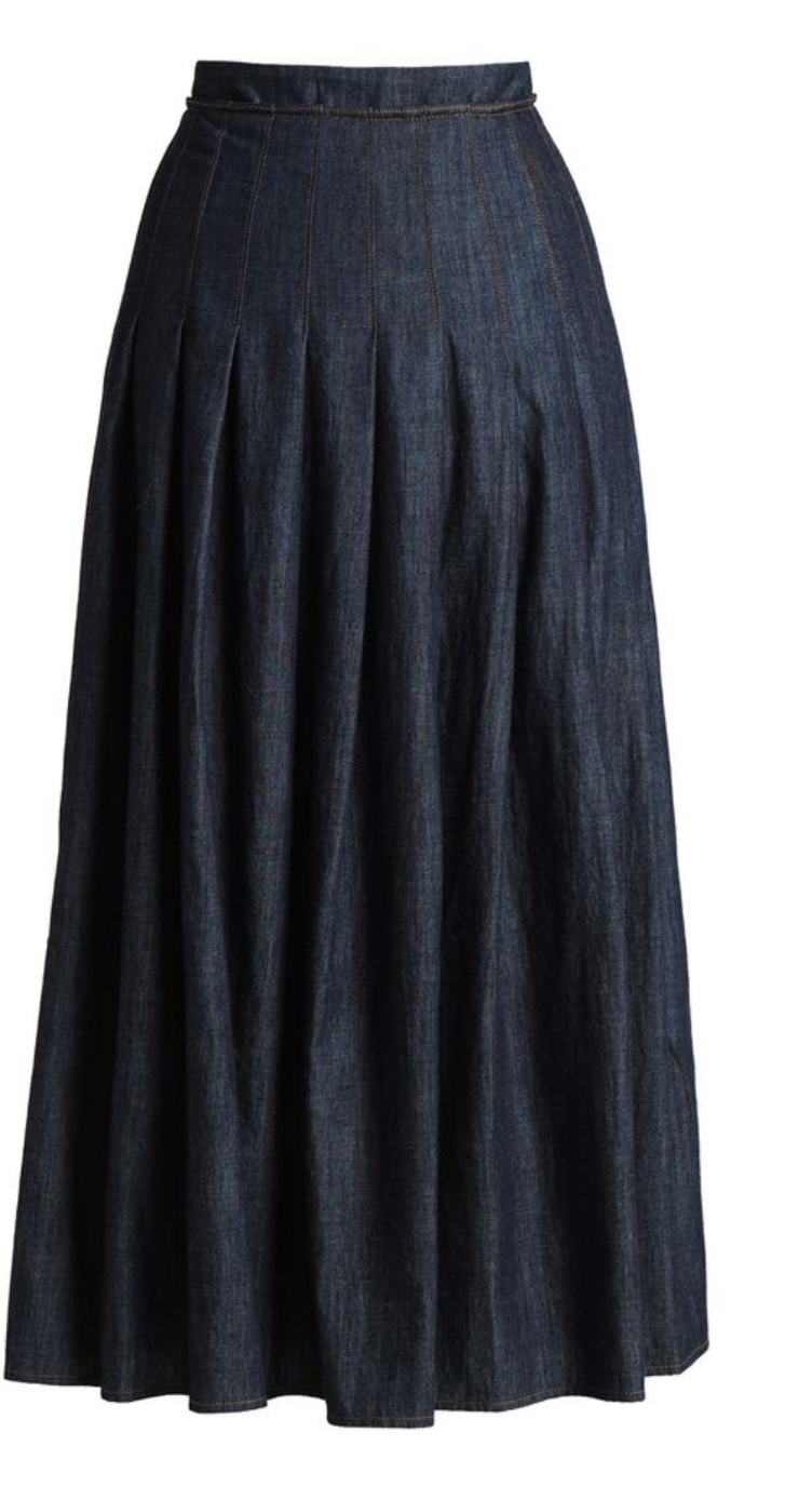 Orelia Skirt- Blue
