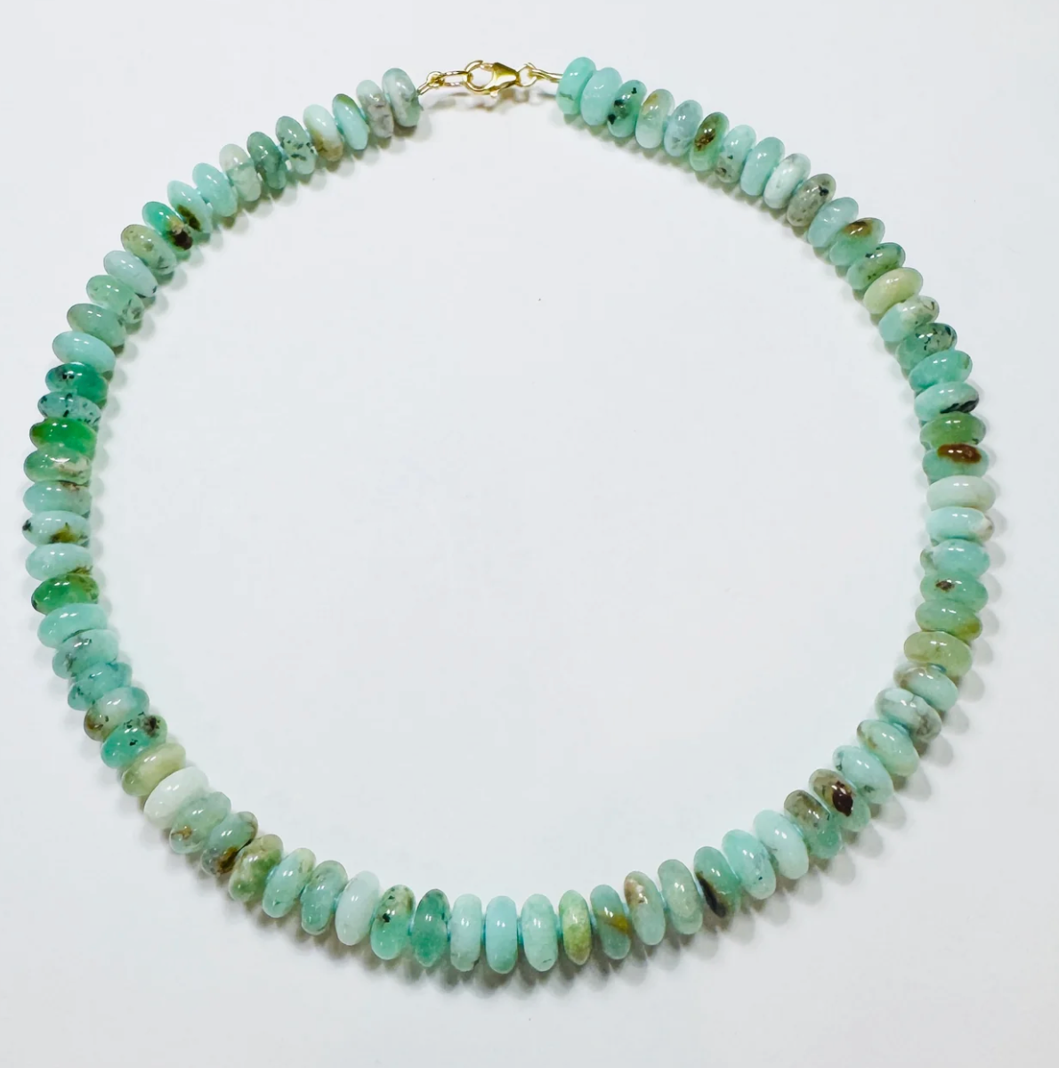 Mint Chocolate Chip Candy Necklace