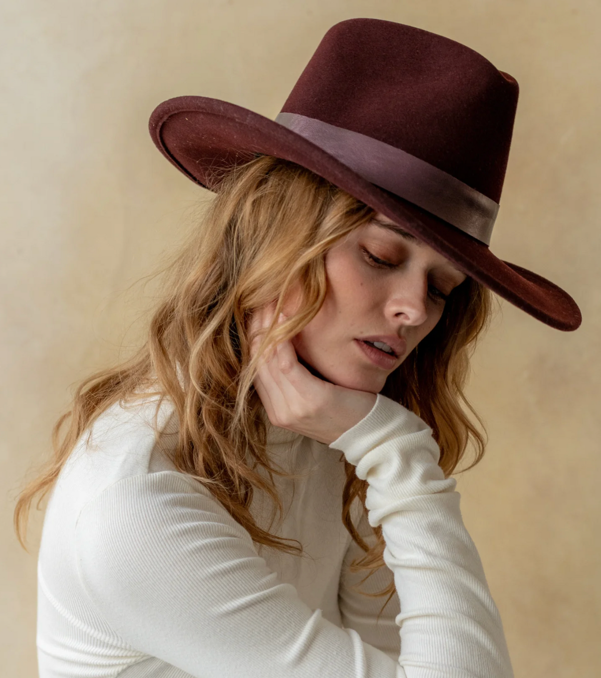 Haven Hat- Burgundy