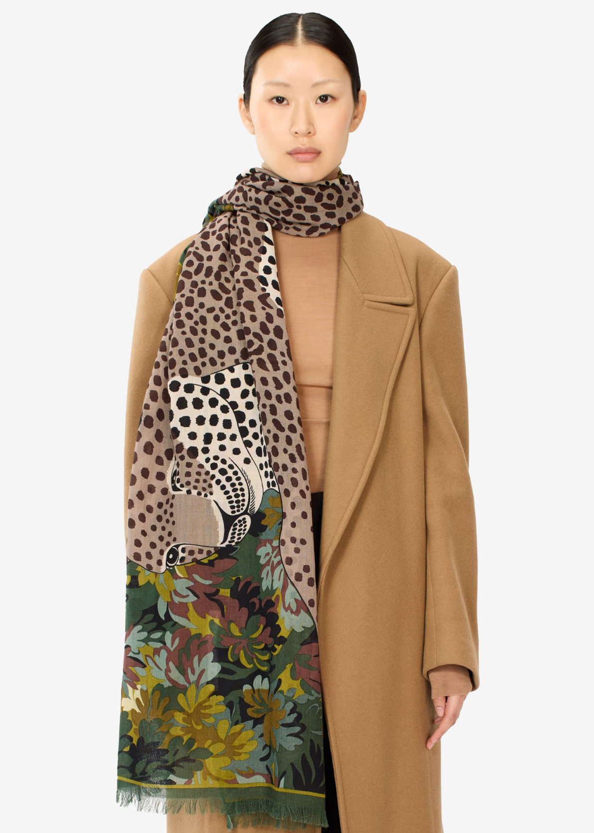 Scarf 70- Mike- Khaki