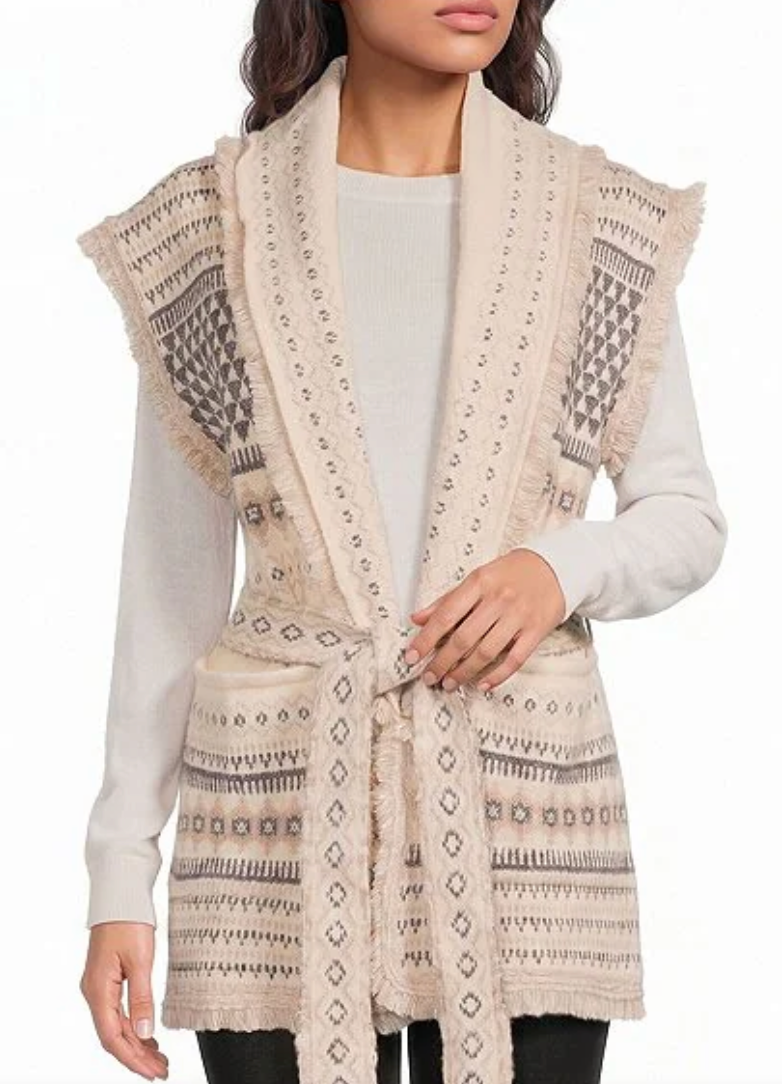 Elan Knit Cap Sleeve Sweater