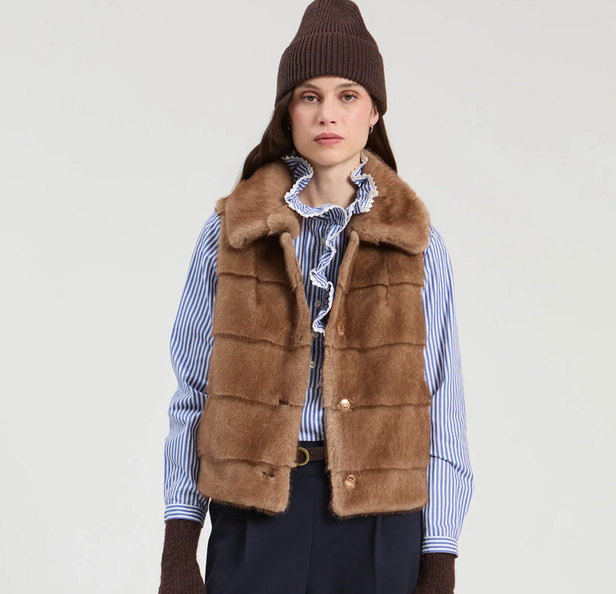 Faux Fur Vest