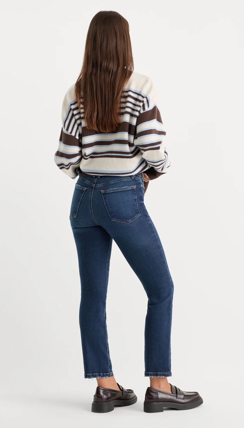 Soft Tea Good Leg Straight Jeans