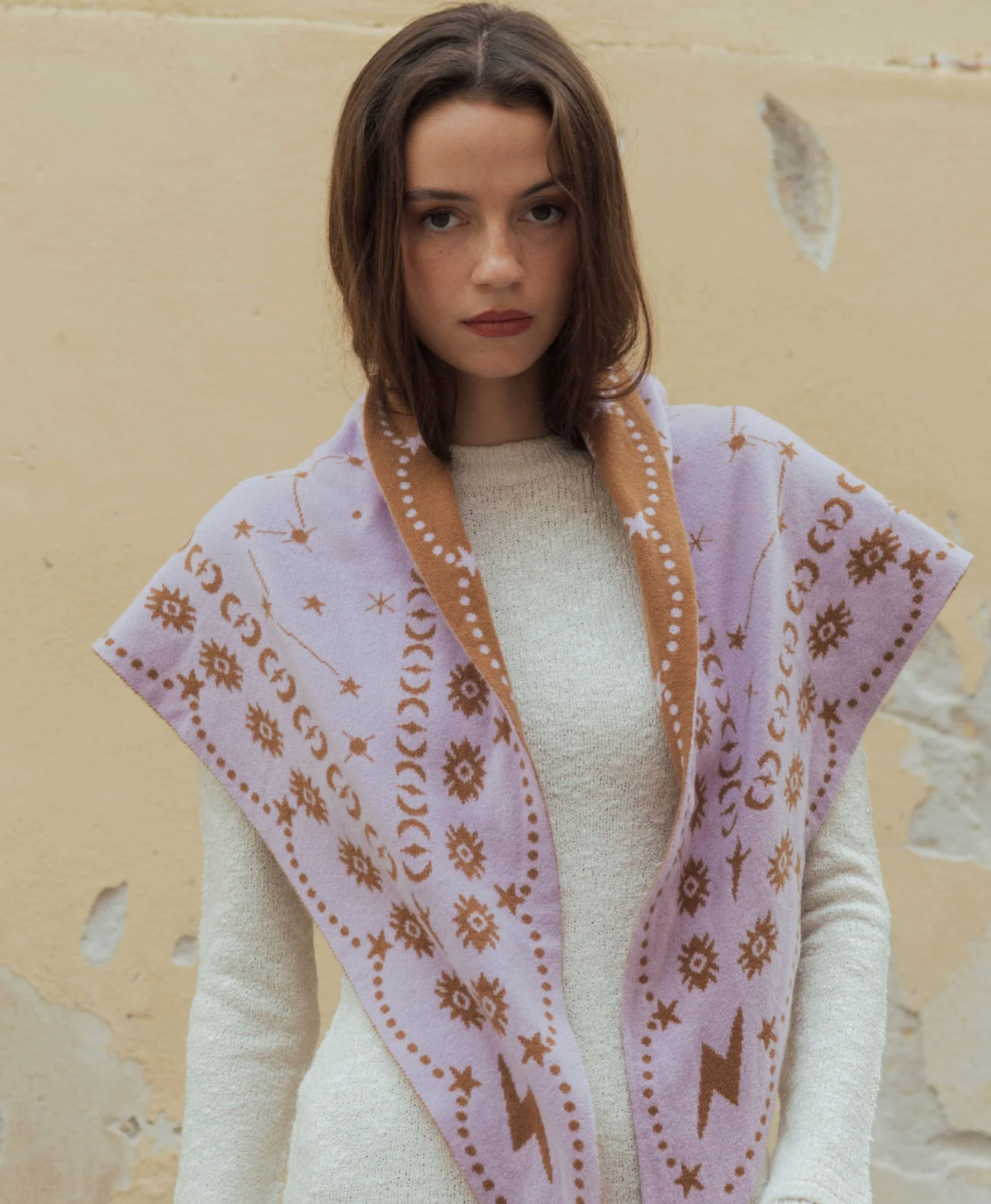 Nebula Triangle Scarf