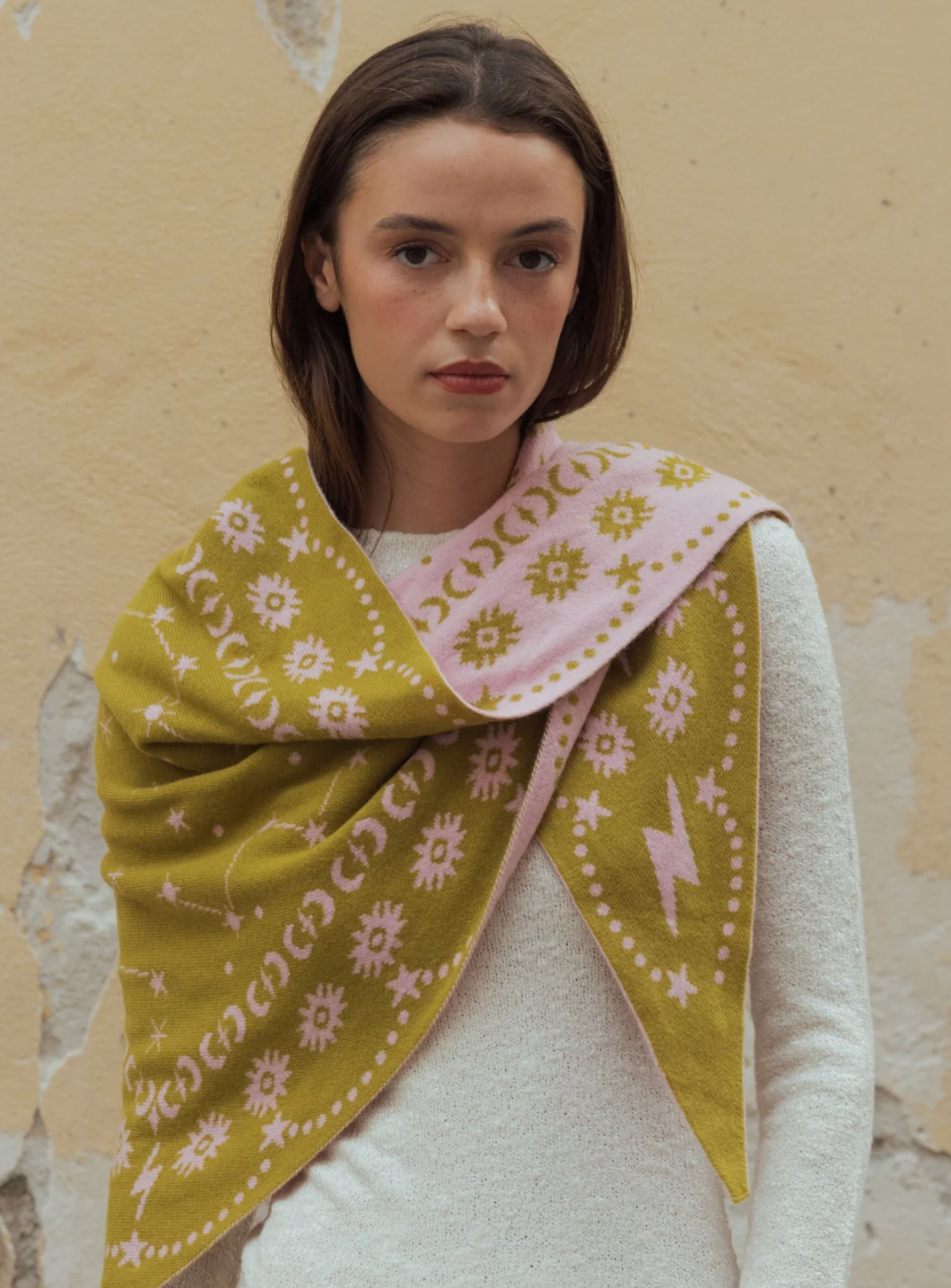 Nebula Triangle Scarf