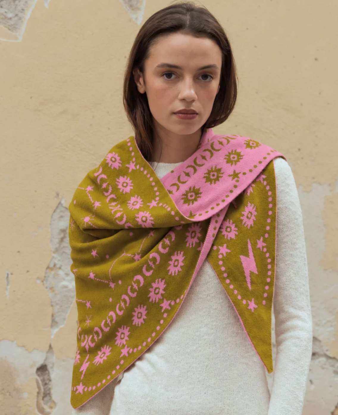Nebula Triangle Scarf
